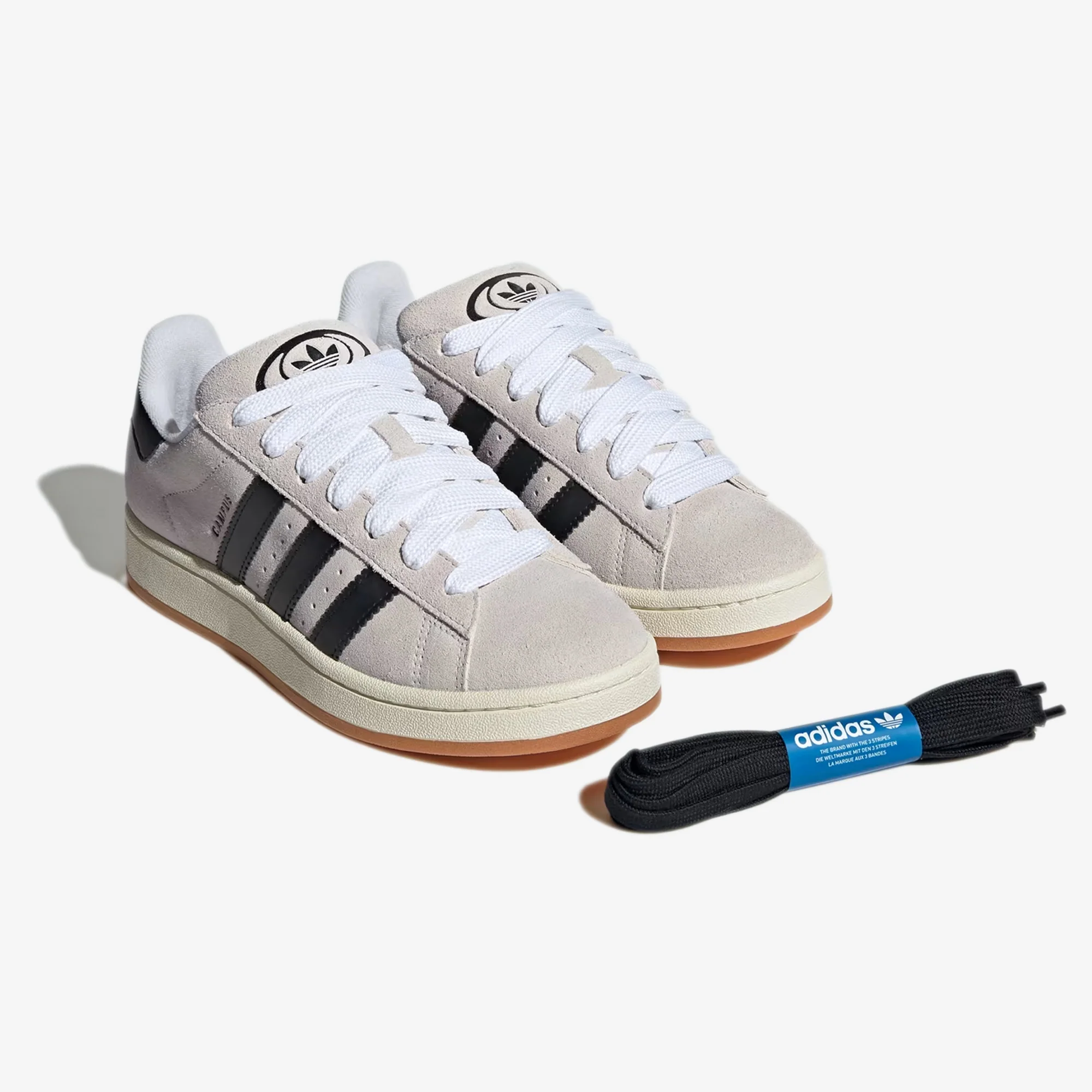 ADIDAS ORIGINALS | CAMPUS 00S { WHITE/CORE BLACK/OFF WHITE - Image 5