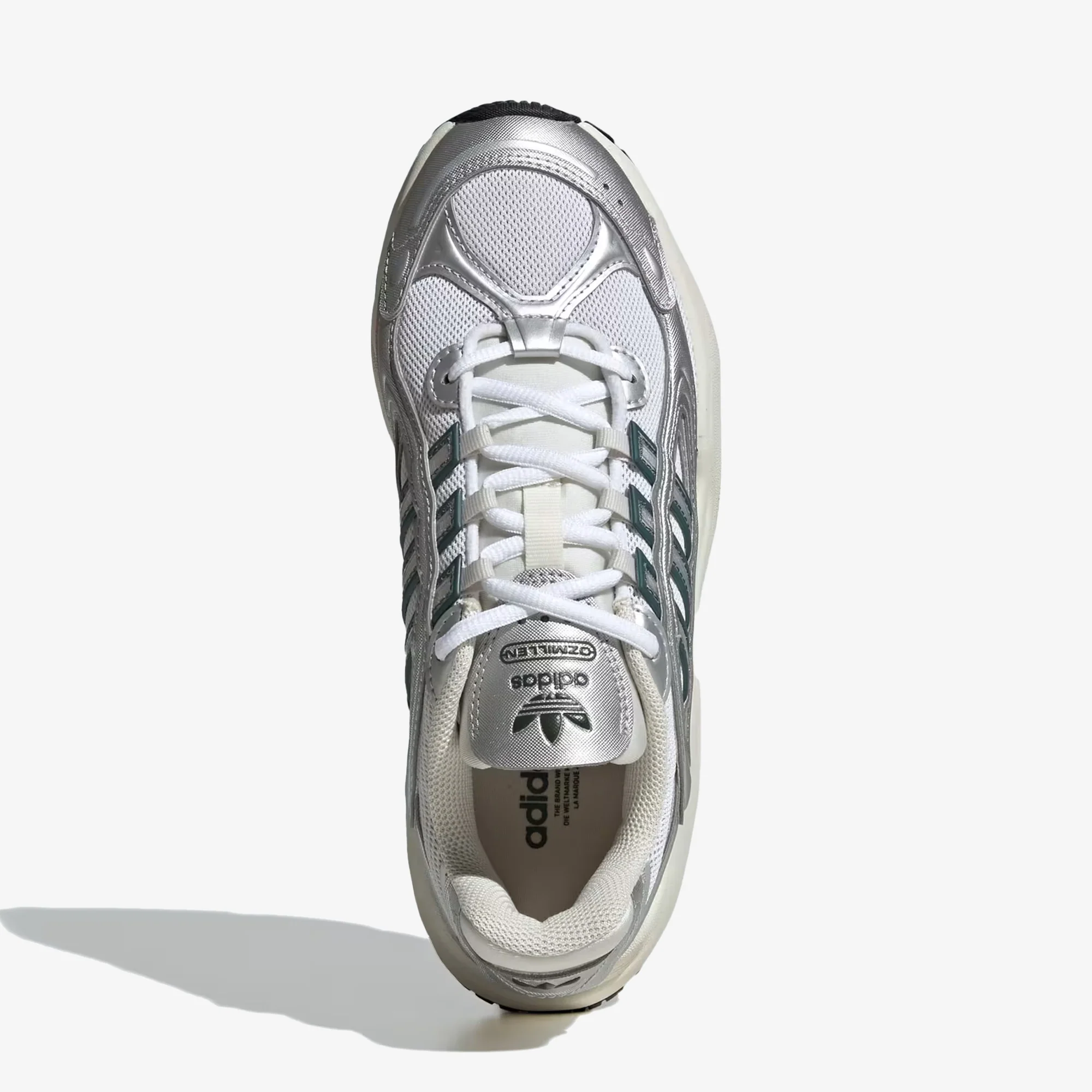 ADIDAS ORIGINALS | OZMILLEN { SILVER/GREEN/GREY ONE - Image 2