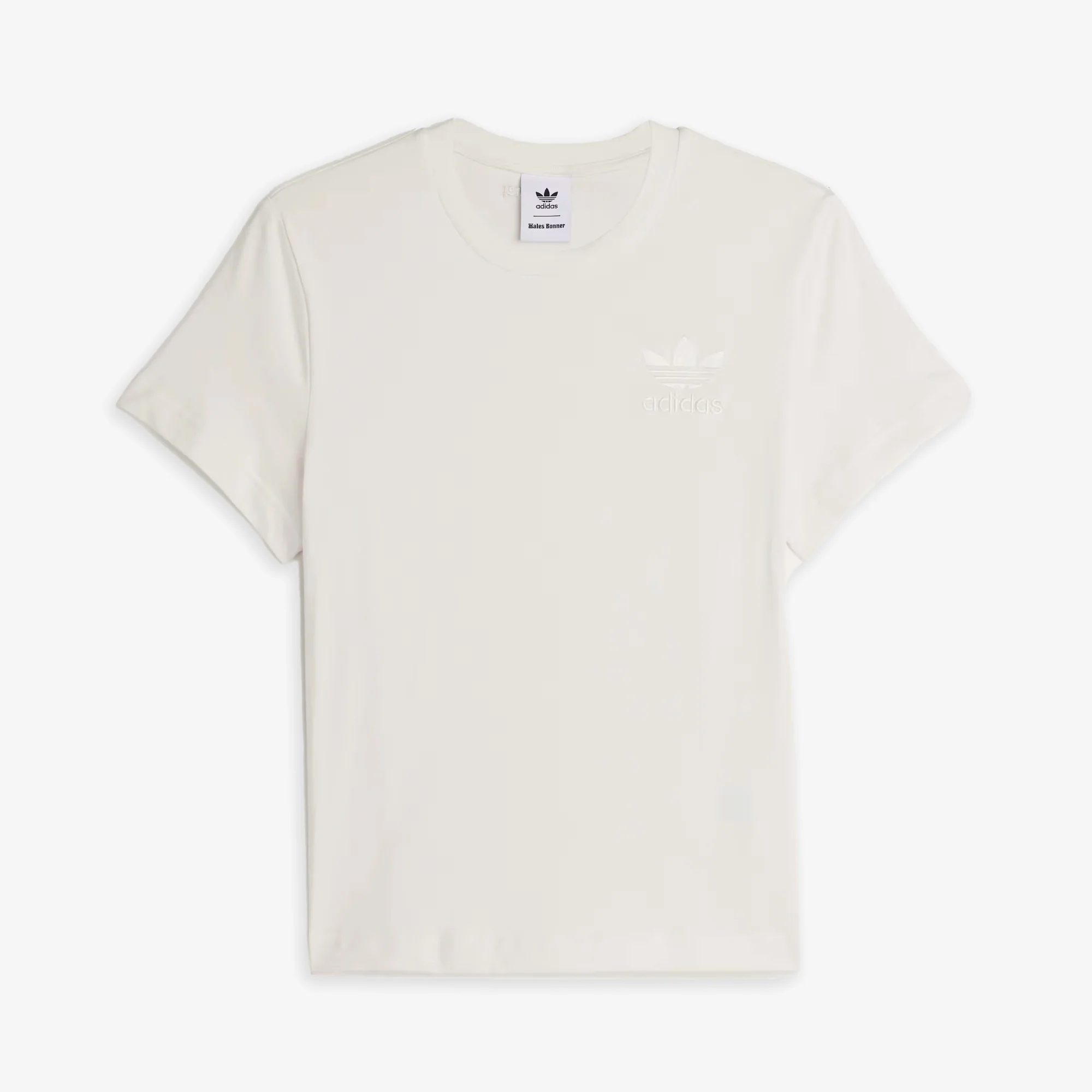 Adidas Originals | WALES BONNER LONG-SLEEVE T-SHIRT { WHITE - Image 4