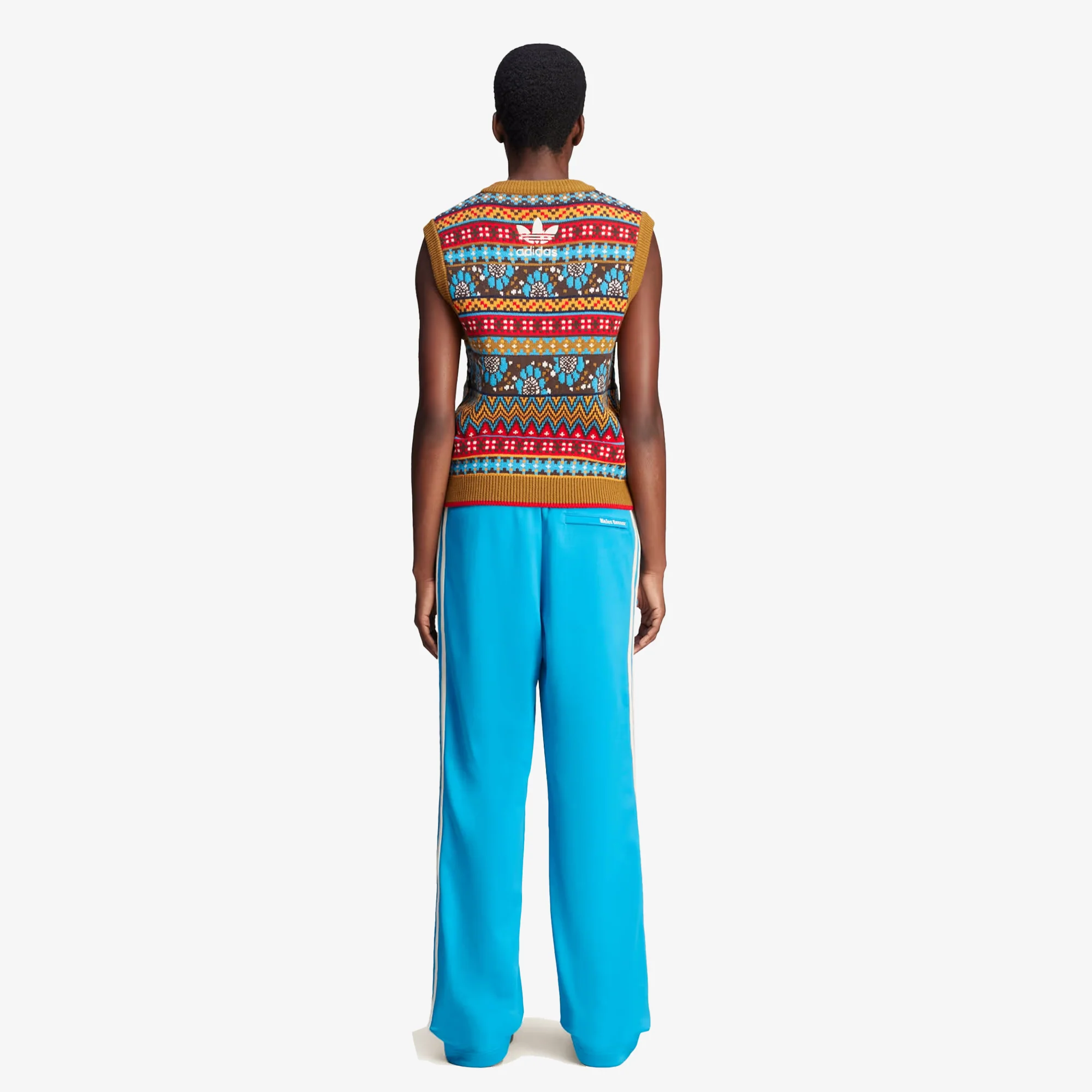 ADIDAS ORIGINALS | WALES BONNER TRACK PANTS { SHOCK CYAN - Image 7