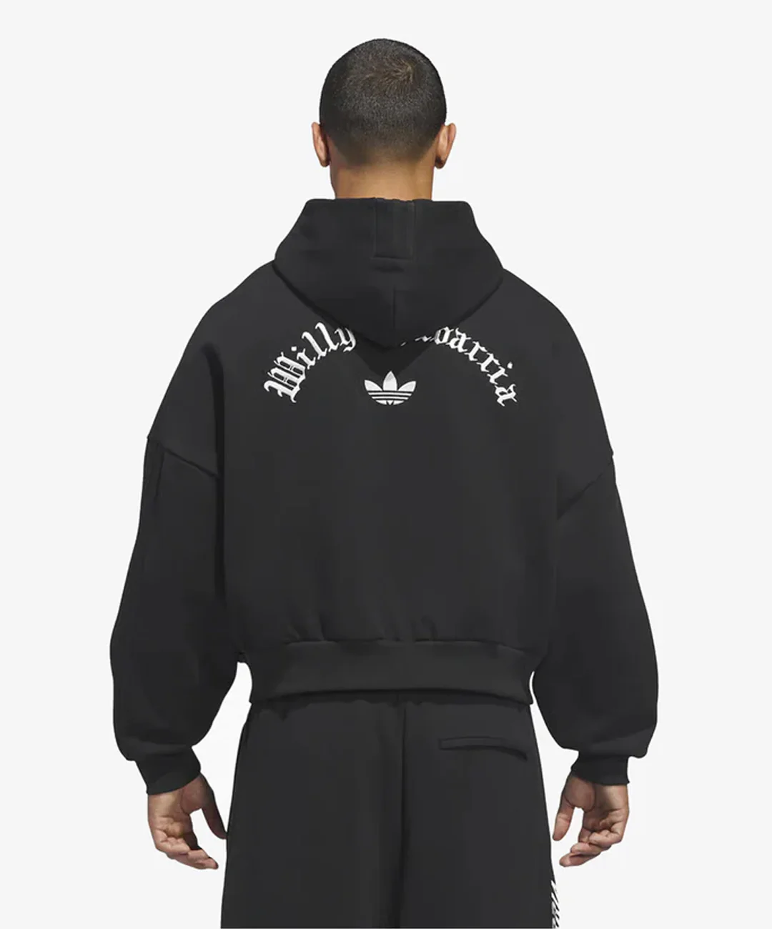 ADIDAS ORIGINALS | x CHAVARRIA HEAVYWEIGHT ZIP HOODIE { BLACK - Image 2