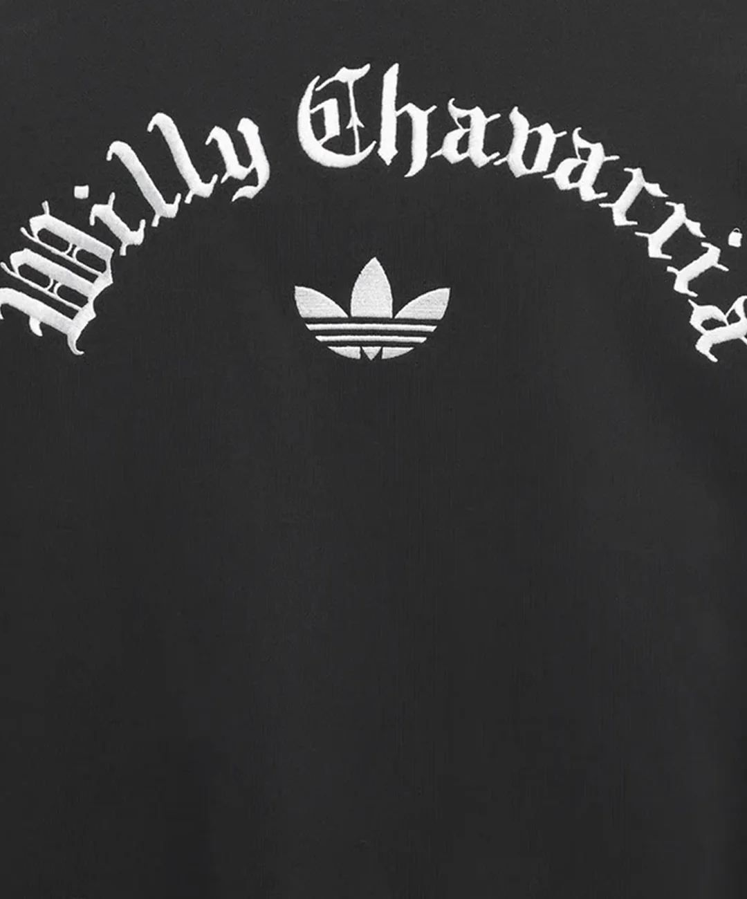 ADIDAS ORIGINALS | x CHAVARRIA HEAVYWEIGHT ZIP HOODIE { BLACK - Image 4