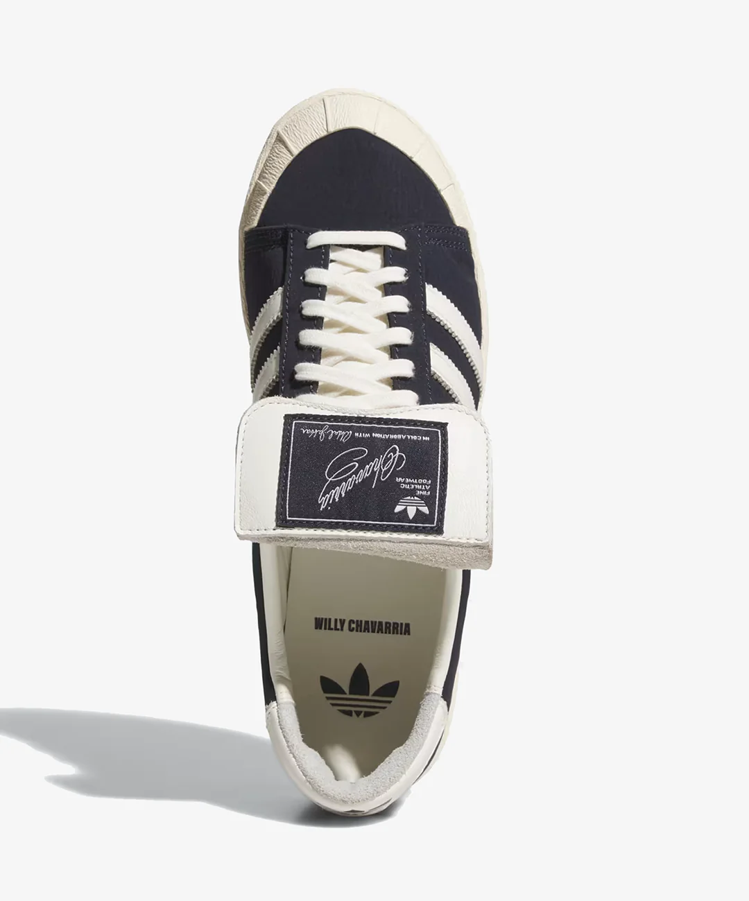 ADIDAS ORIGINALS | x CHAVARRIA JABBAR LOW { LEGEND INK / OFF WHITE / CREAM WHITE - Image 2