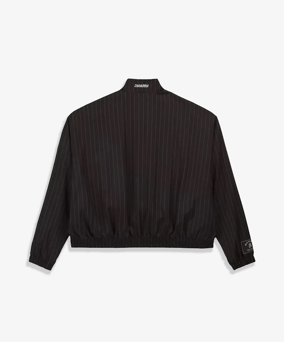 ADIDAS ORIGINALS | x CHAVARRIA PINSTRIPE TRACK JACKET { BLACK/WHITE - Image 3
