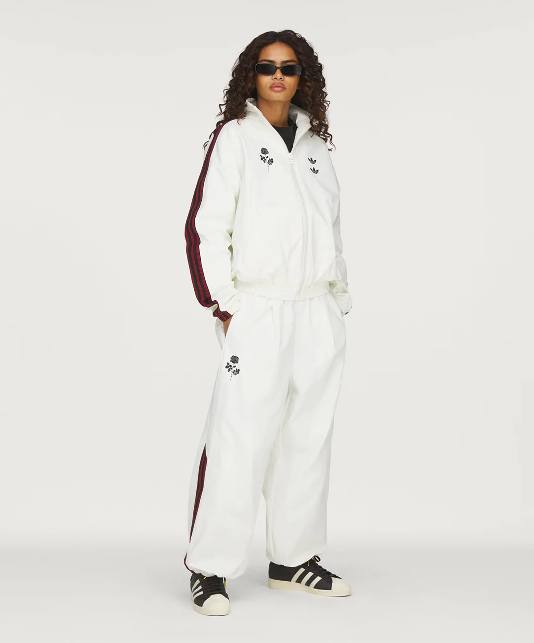 Adidas Originals | x CHAVARRIA WOVEN TRACK PANT { OFF WHITE - Image 4