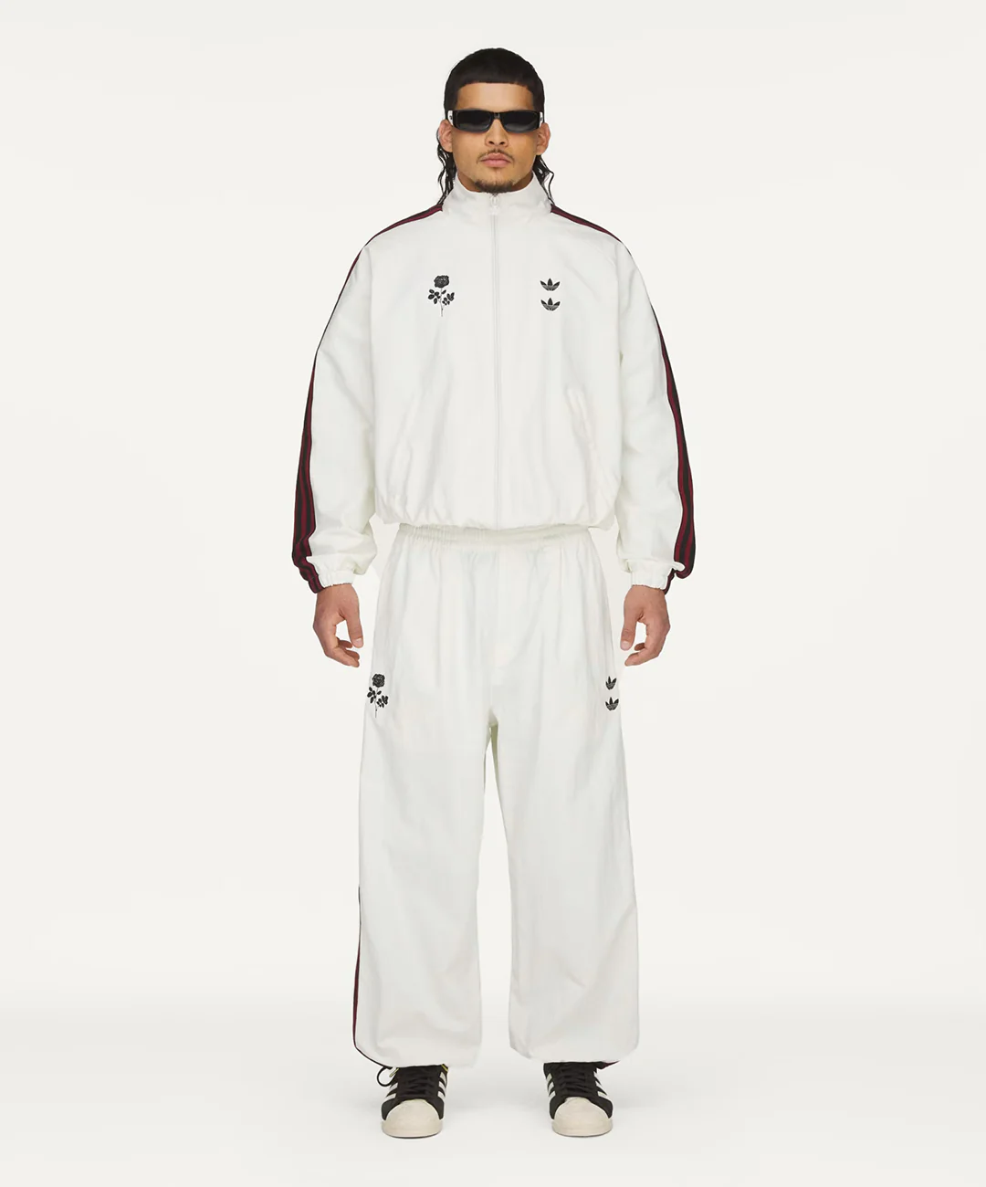 Adidas Originals | x CHAVARRIA WOVEN TRACK PANT { OFF WHITE - Image 5