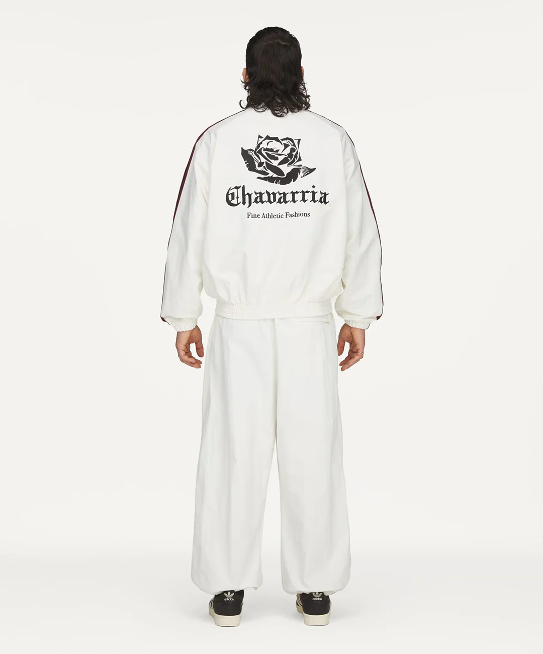 Adidas Originals | x CHAVARRIA WOVEN TRACK PANT { OFF WHITE - Image 7