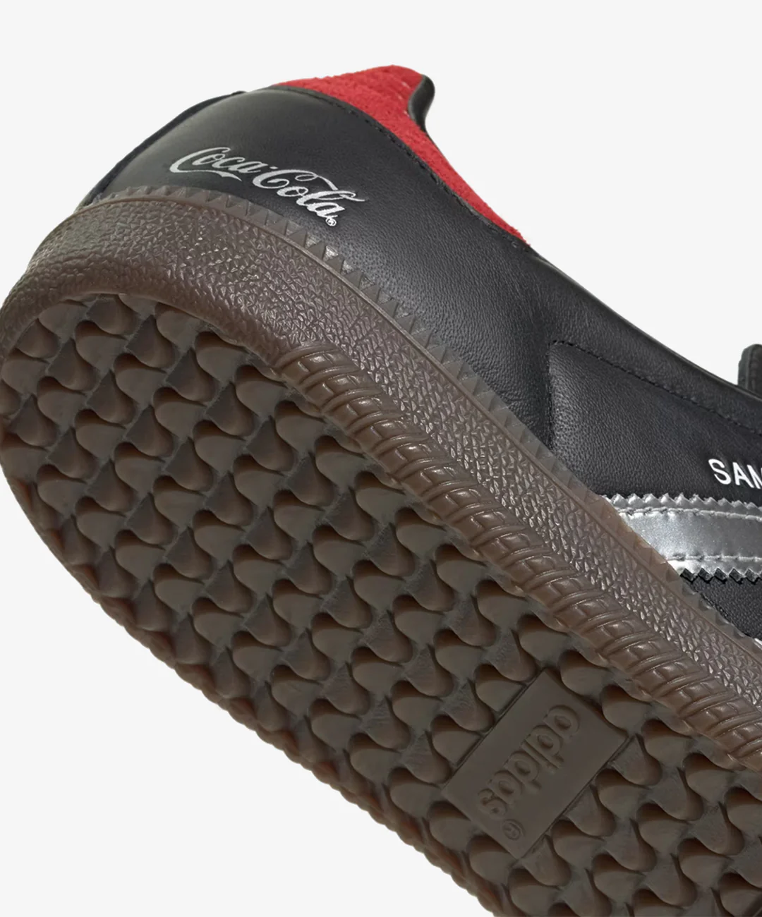 ADIDAS ORIGINALS | X COCA-COLA SAMBA OG { CORE BLACK/NONE/GUM - Image 6