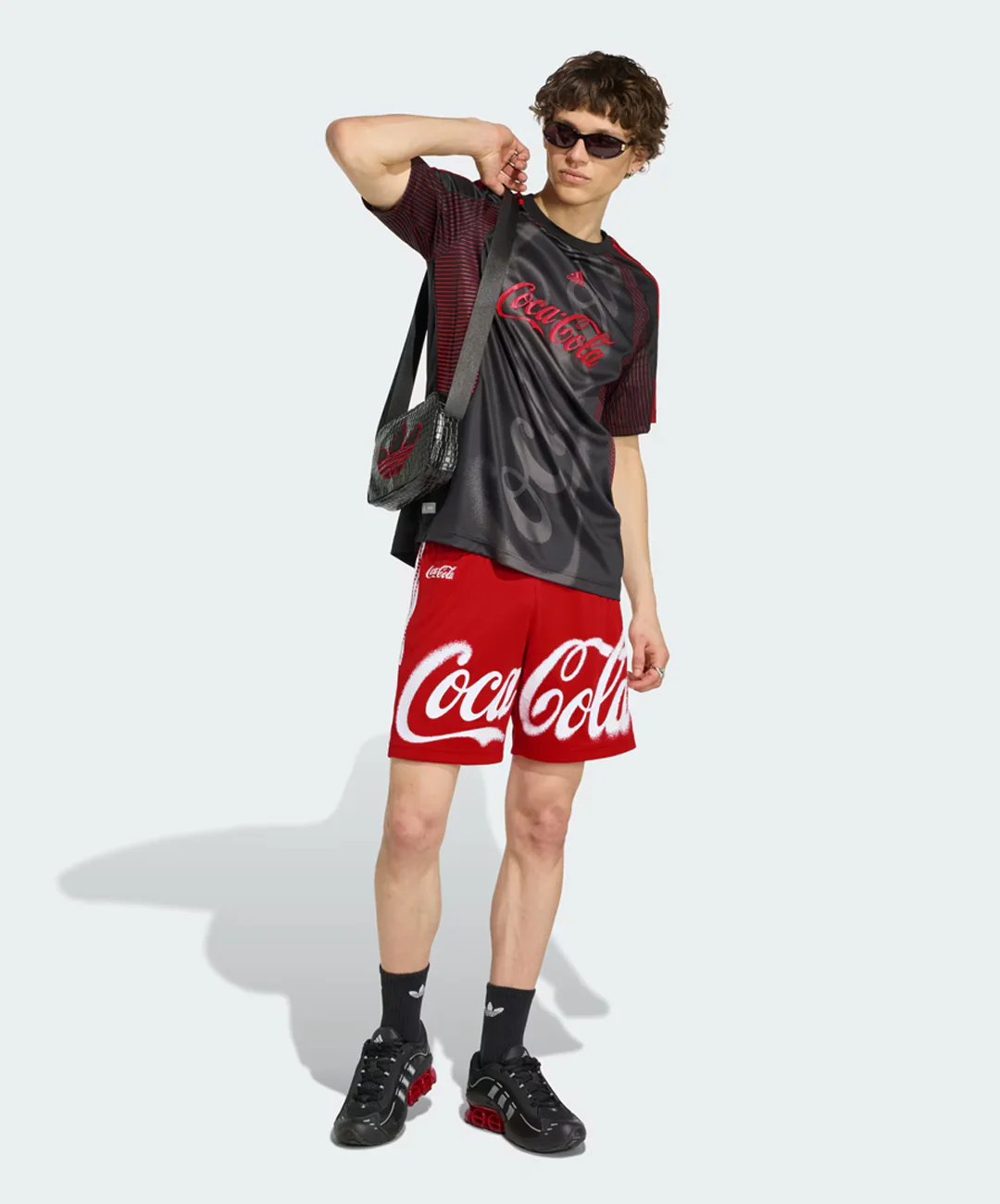 Adidas Originals | X COCA-COLA TRAINING SHORT { VIVID RED - Image 6