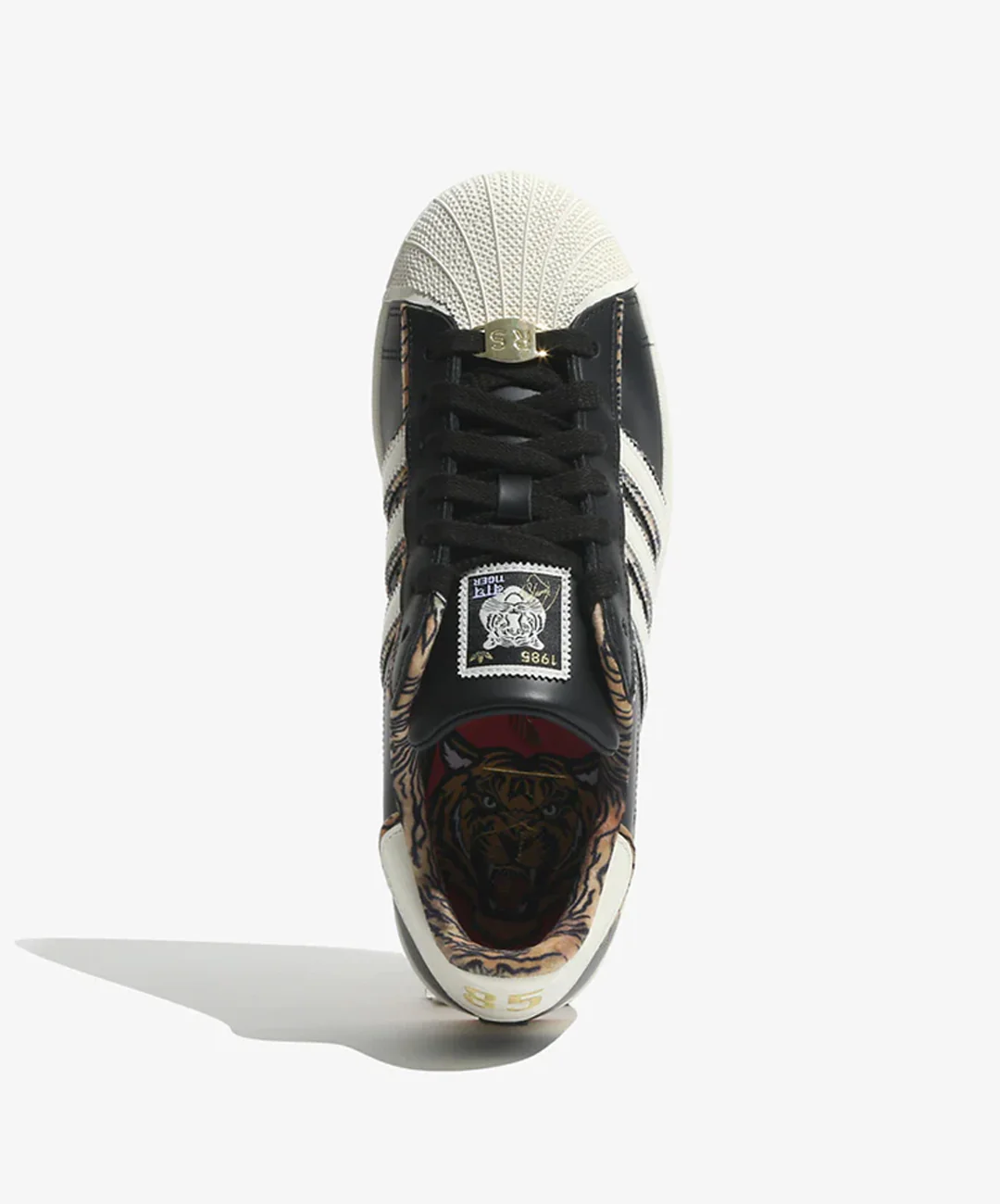 Adidas Originals | ADIDAS ORIGINALS x RANVEER SINGH SUPERSTAR { CBLACK/OWHITE/CBLACK - Image 4