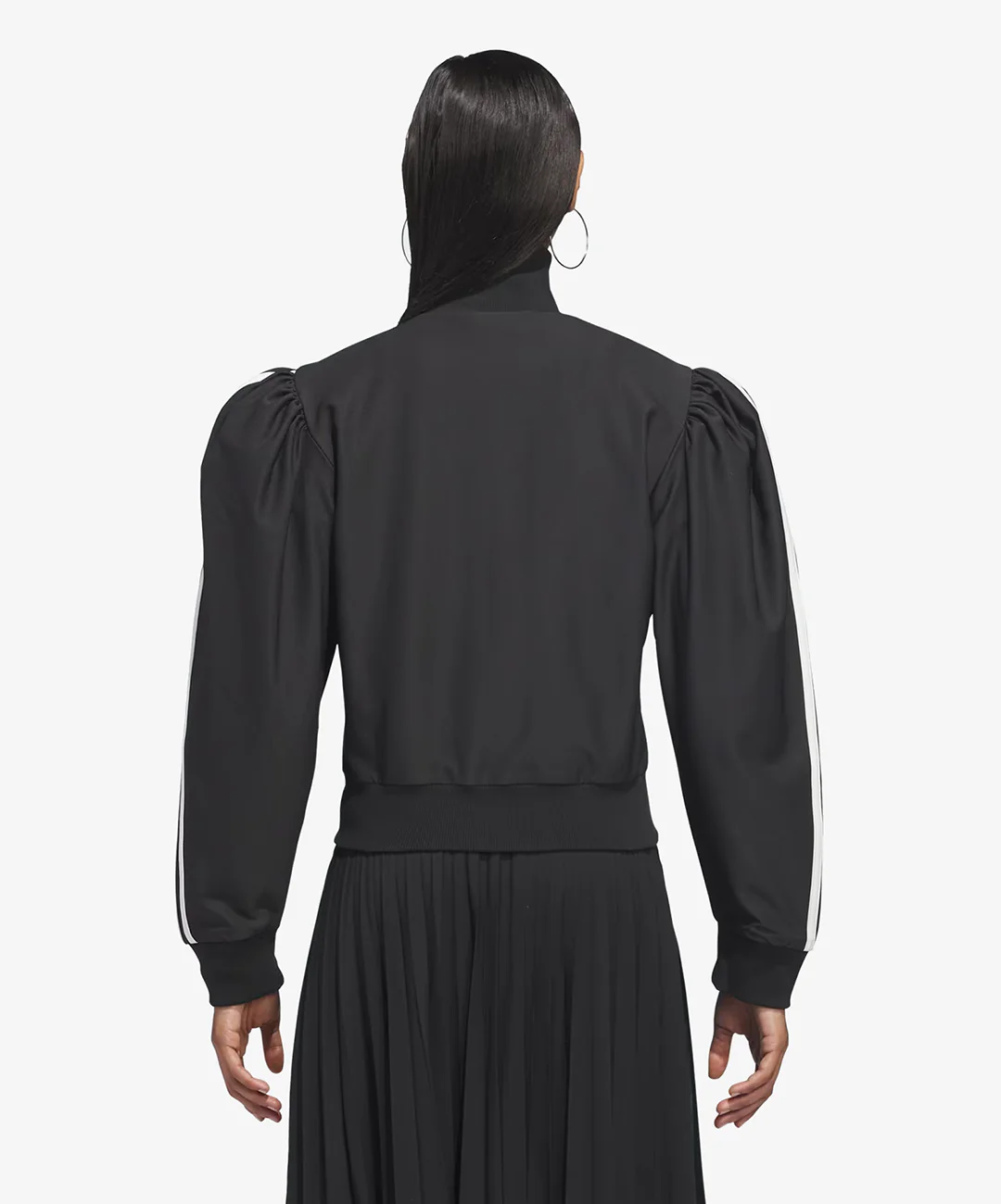 ADIDAS ORIGINALS | x WILLY CHAVARRIA BLOUSE TRACK JACKET { BLACK - Image 2