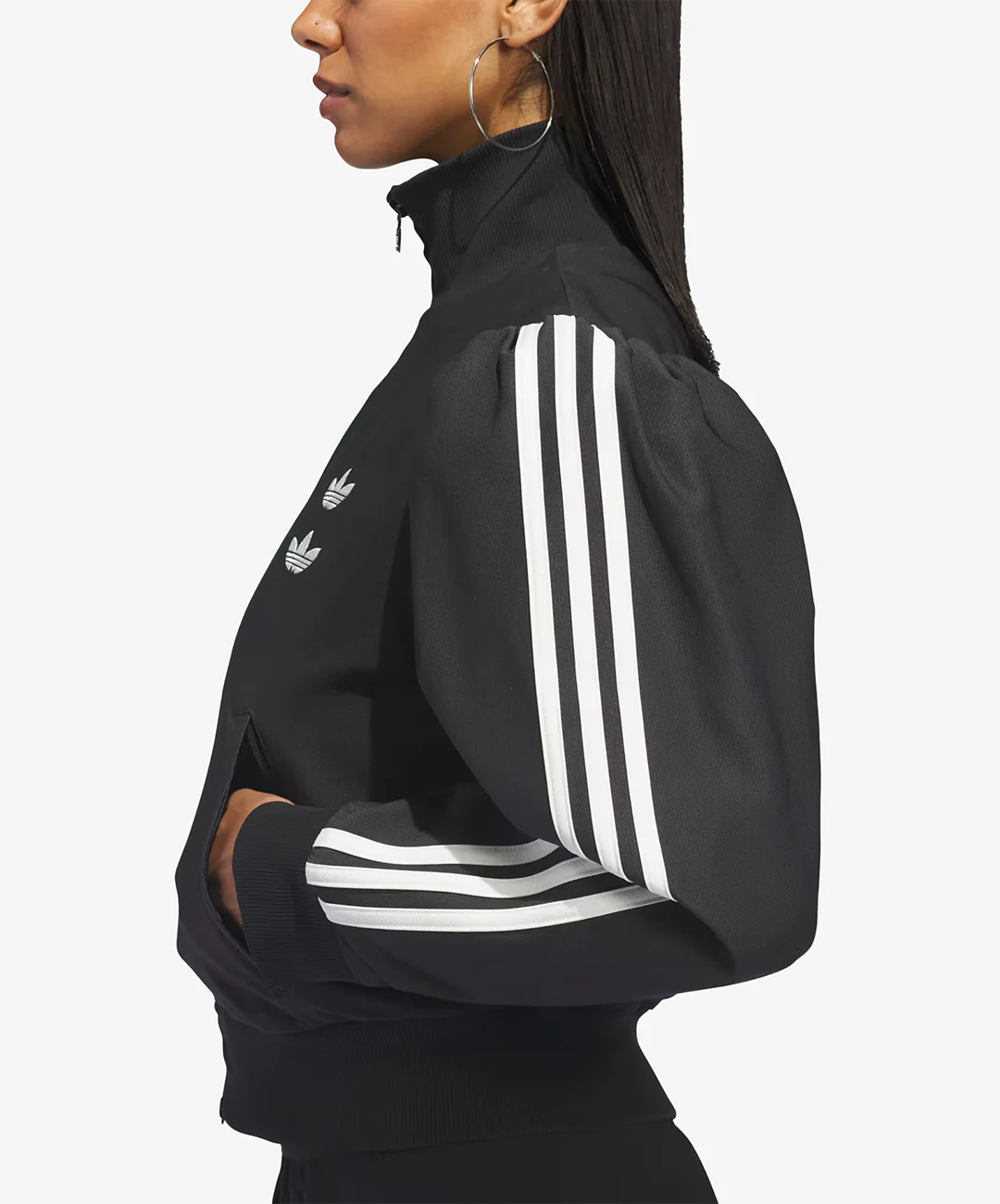 ADIDAS ORIGINALS | x WILLY CHAVARRIA BLOUSE TRACK JACKET { BLACK - Image 6