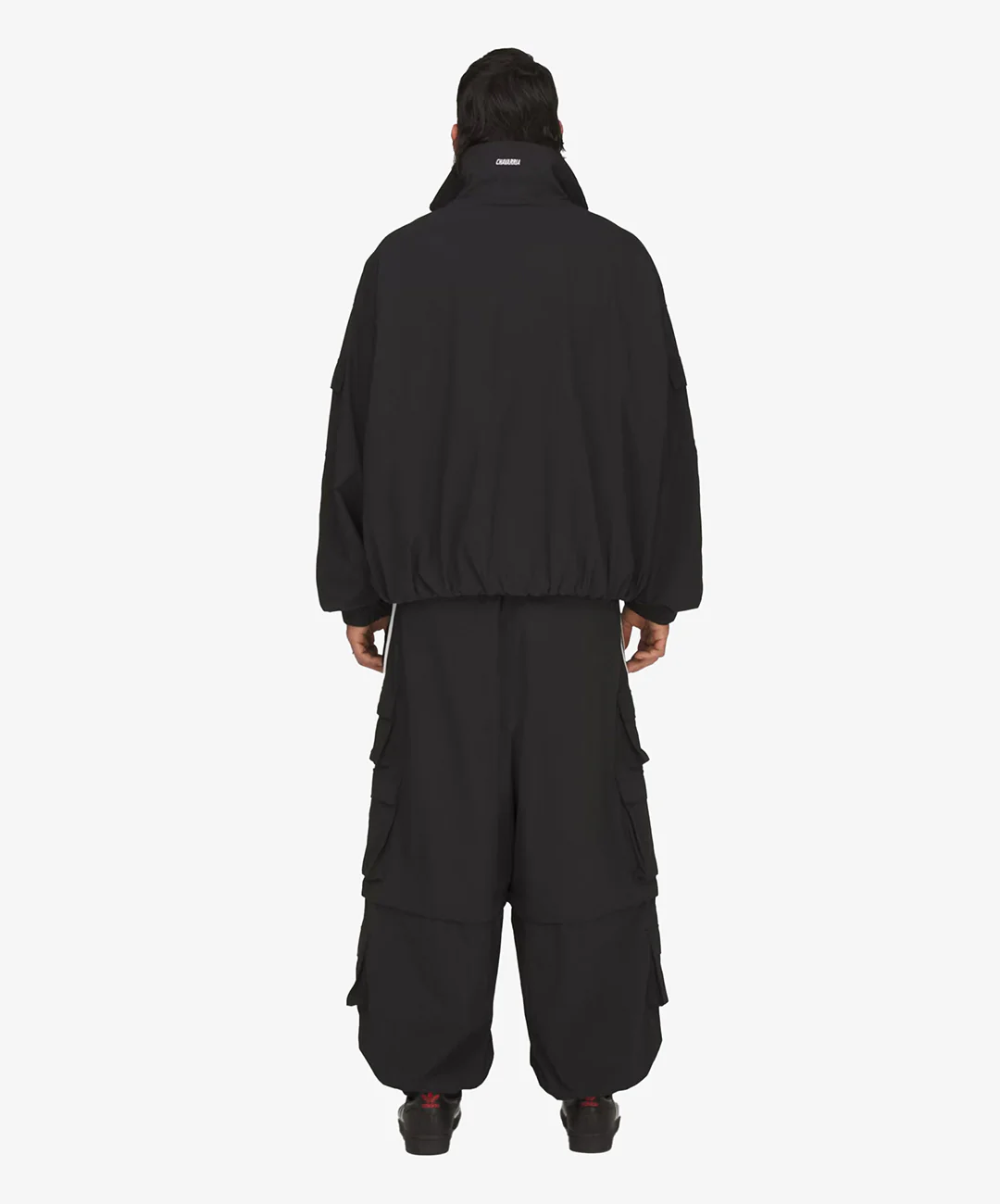 Adidas Originals | x WILLY CHAVARRIA CARGO ZIP PANT { BLACK - Image 9