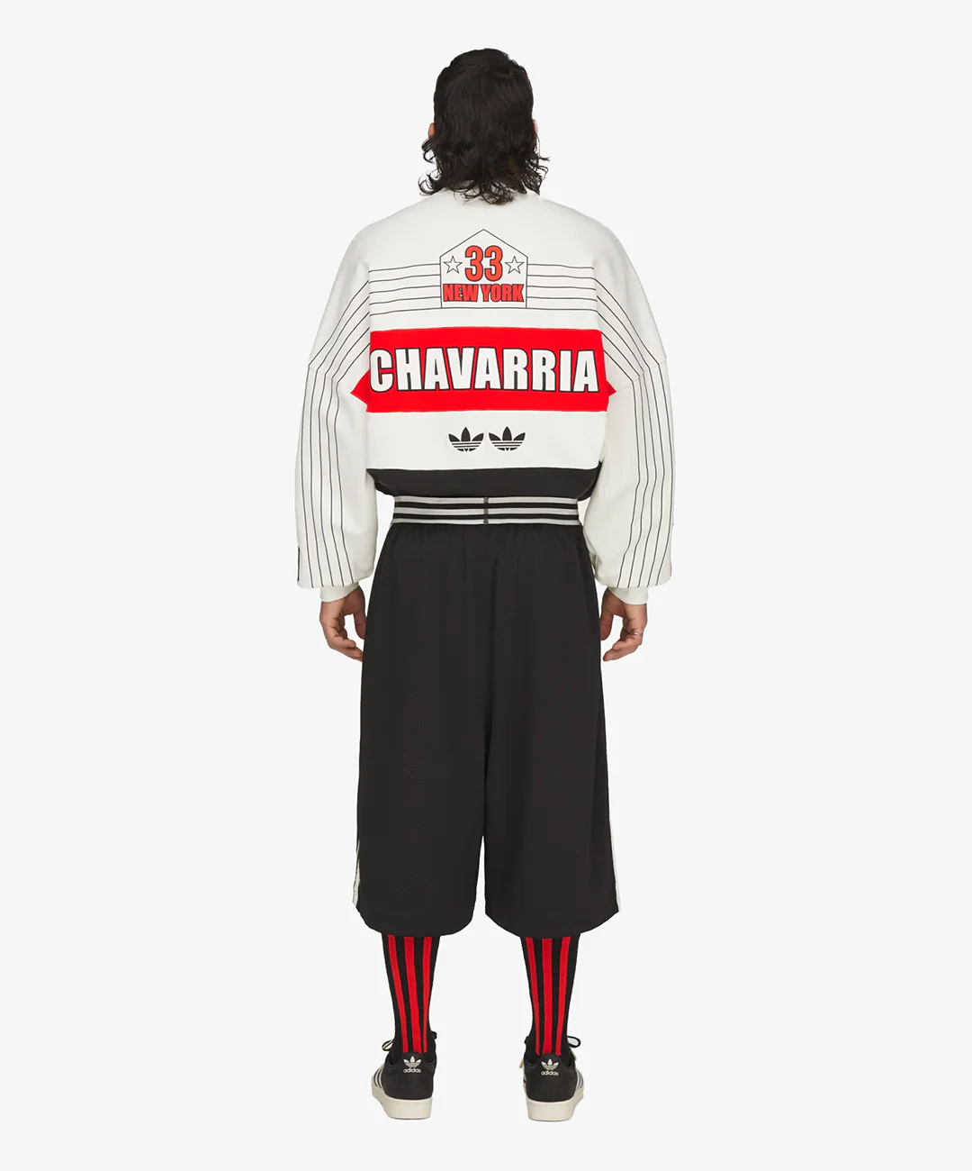 Adidas Originals | x WILLY CHAVARRIA MESH SHORTS { BLACK - Image 7