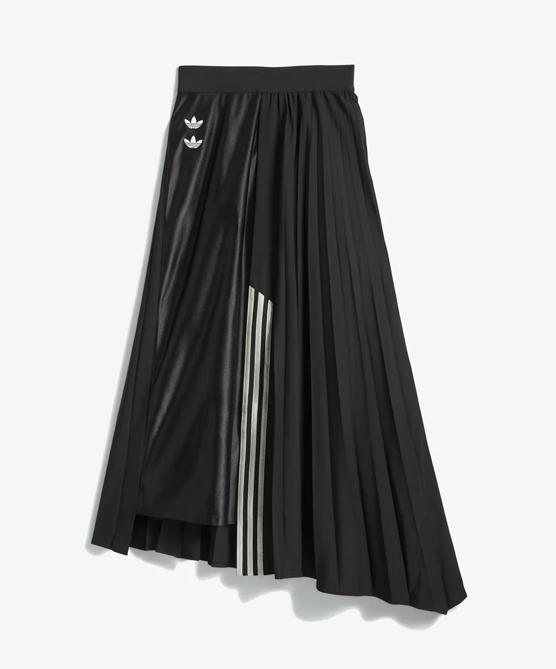 ADIDAS ORIGINALS | x WILLY CHAVARRIA PLEATED SKIRT { BLACK - Image 3