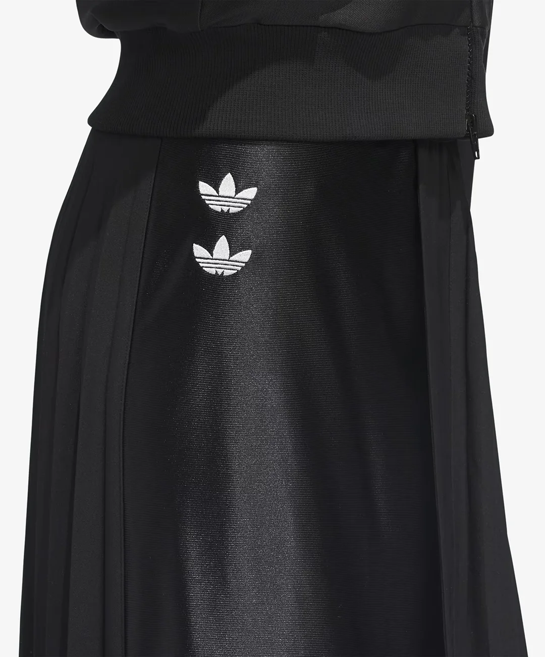 ADIDAS ORIGINALS | x WILLY CHAVARRIA PLEATED SKIRT { BLACK - Image 5