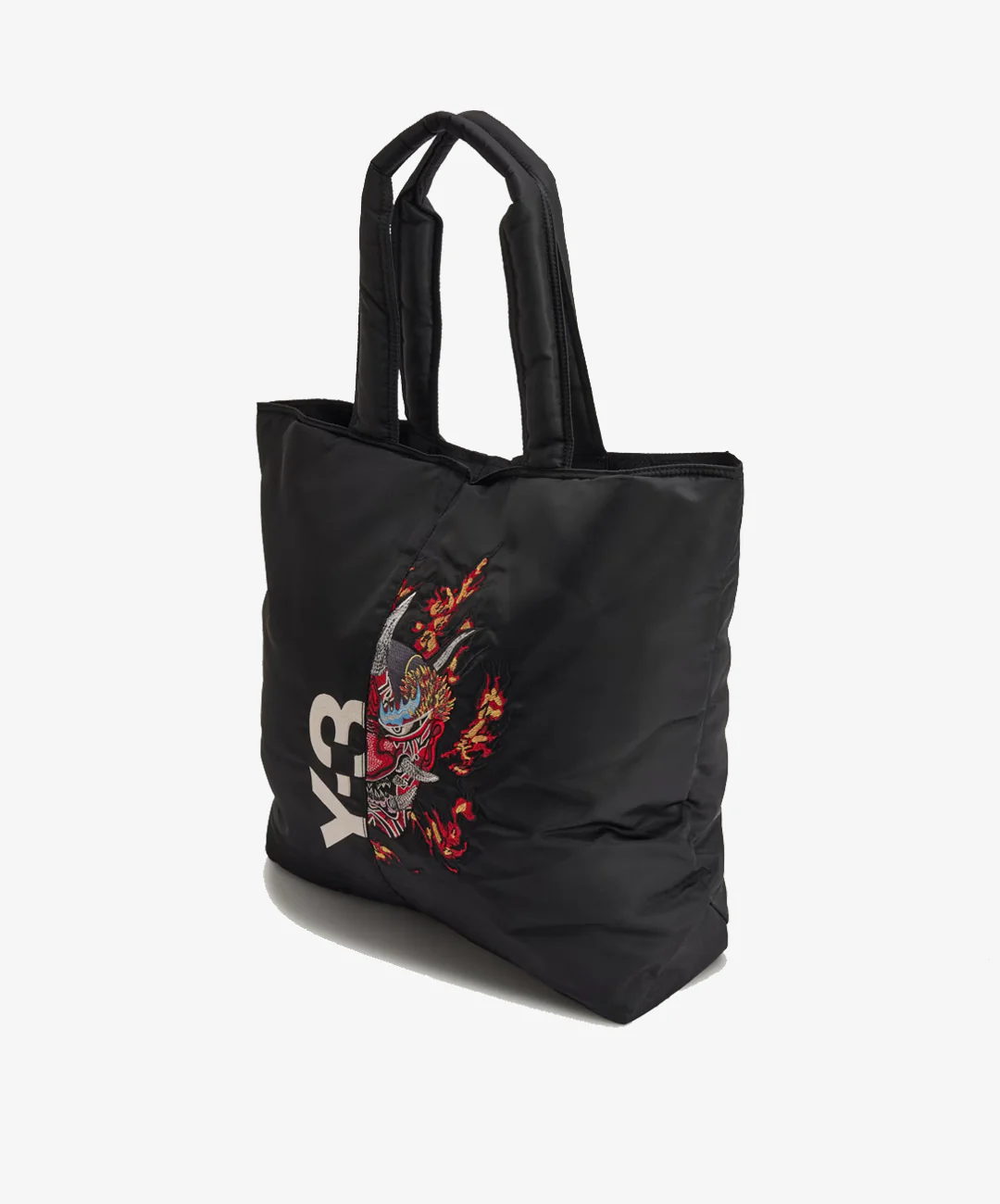 ADIDAS ORIGINALS | x Y-3 GRAPHIC TOTE BAG { BLACK - Image 4