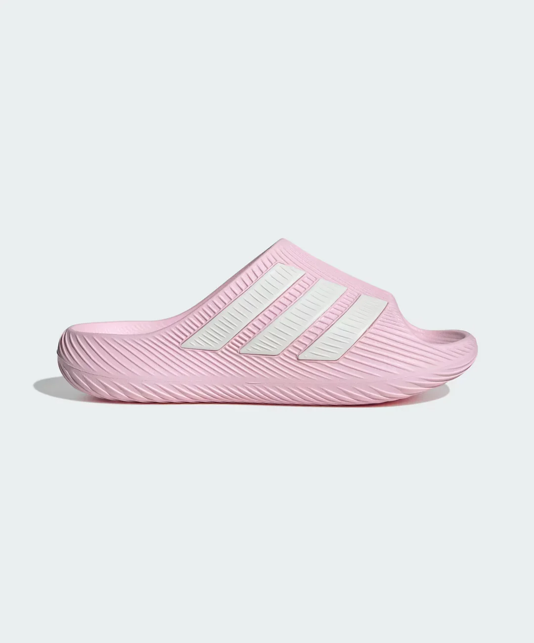 ADIDAS | PURECHILL SLIDES { CLEAR PINK/CORE WHITE/CORE WHITE