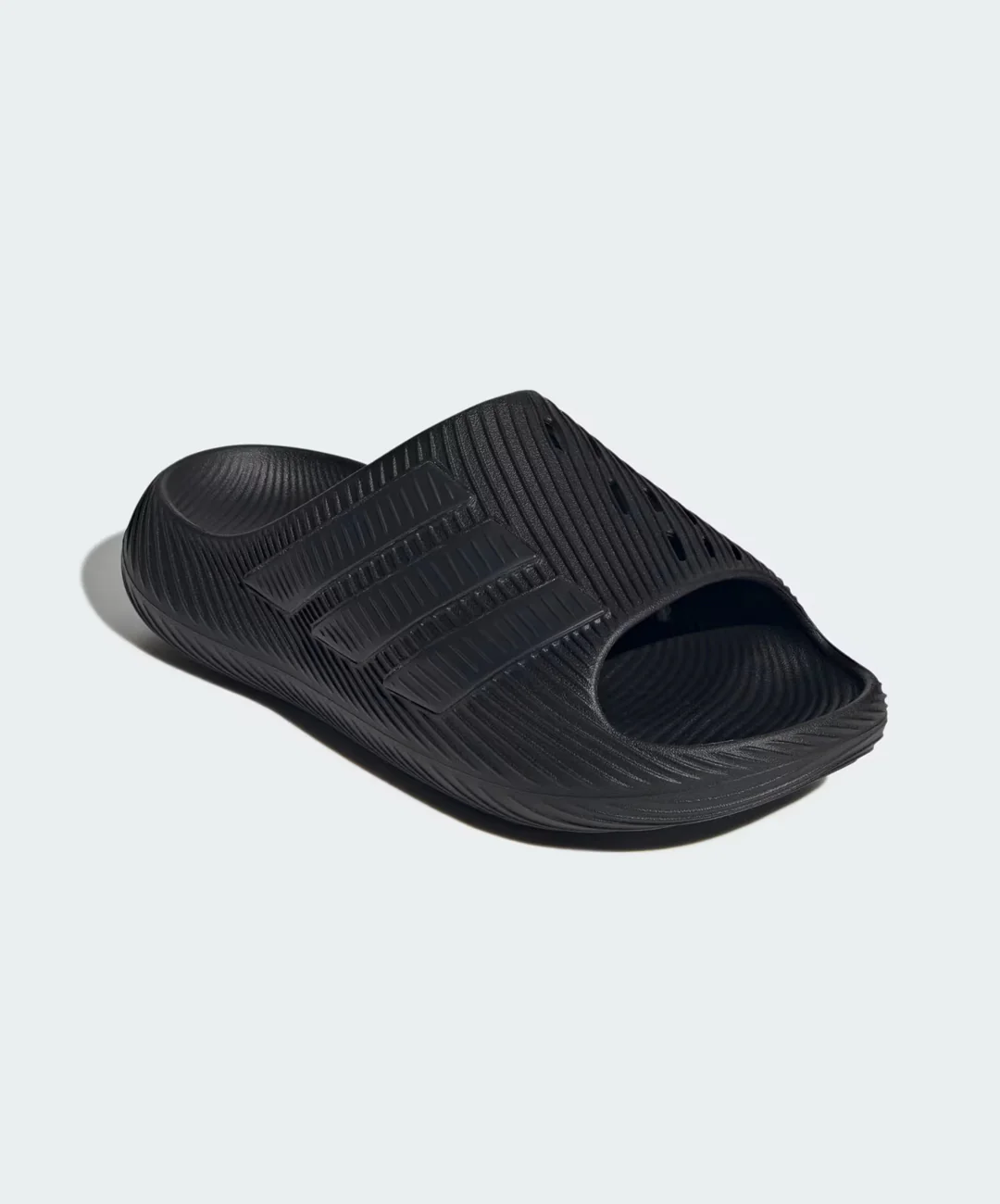ADIDAS | PURECHILL SLIDES { CORE BLACK/CARBON/CARBON - Image 3