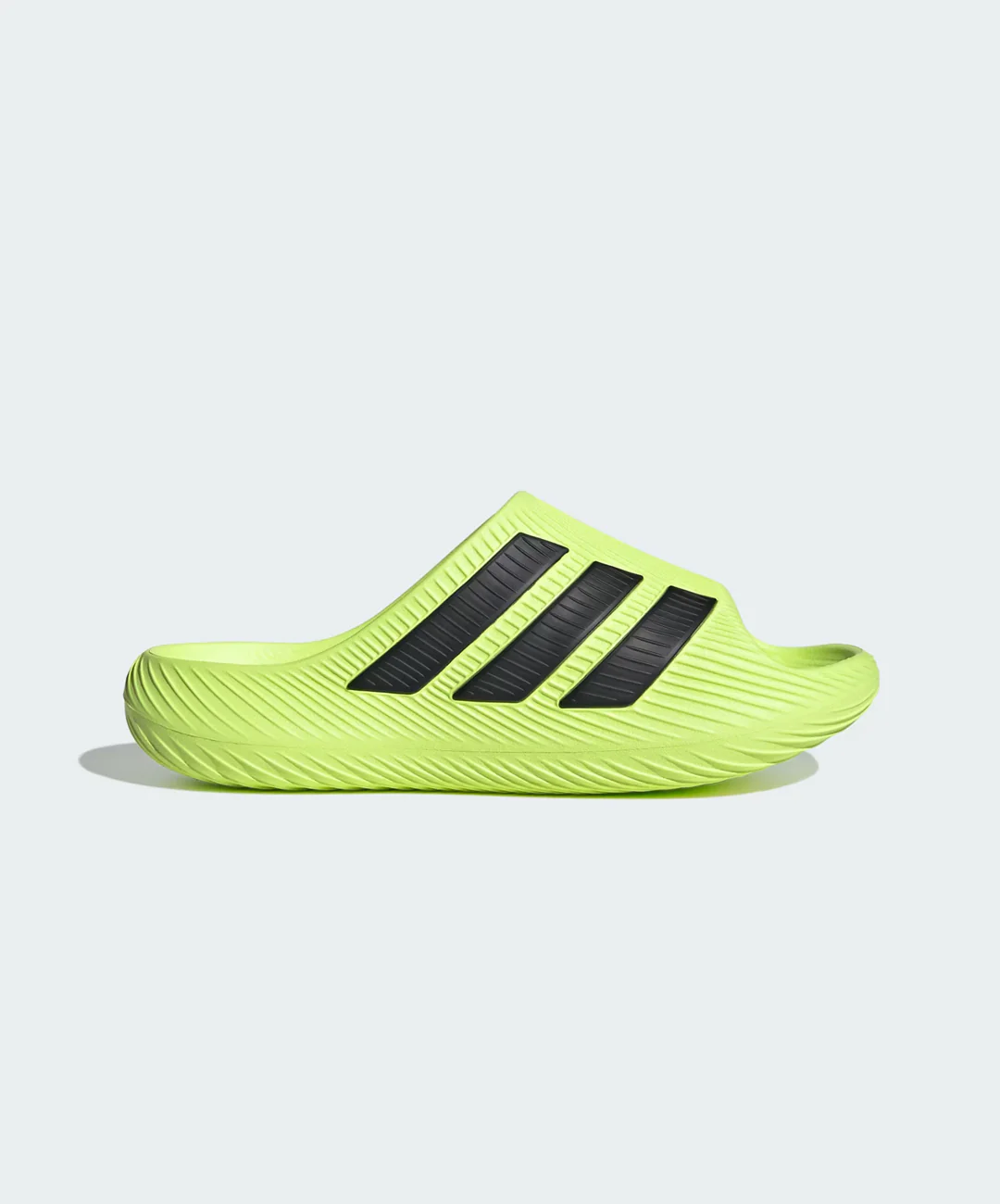 ADIDAS | PURECHILL SLIDES { HI-RES YELLOW/CORE BLACK/CORE BLACK