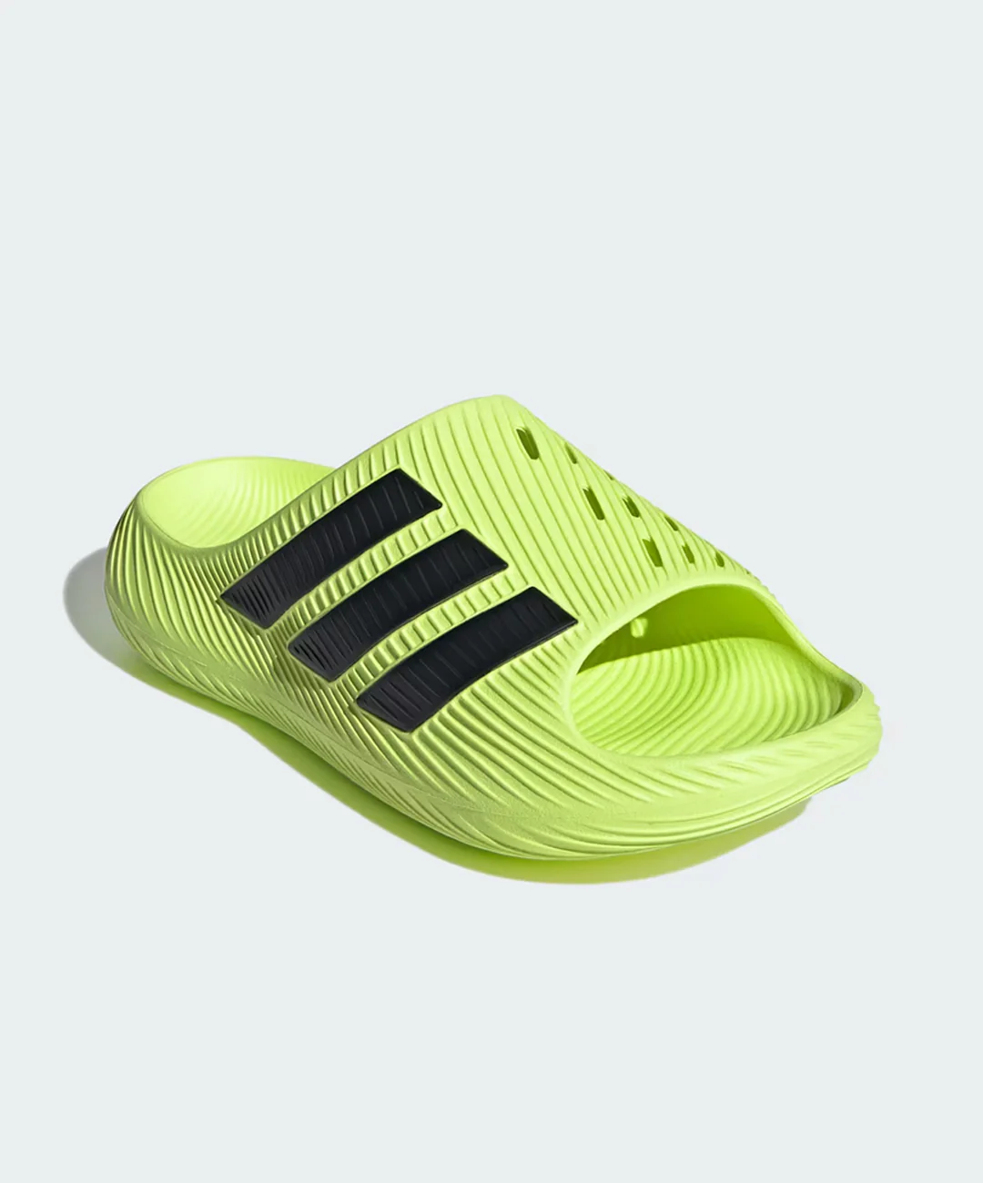 ADIDAS | PURECHILL SLIDES { HI-RES YELLOW/CORE BLACK/CORE BLACK - Image 3