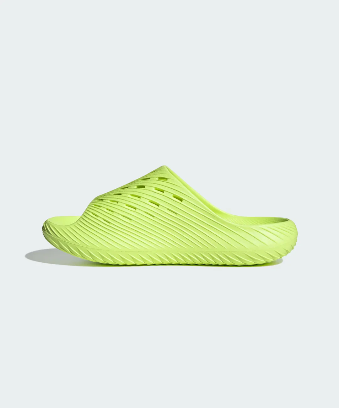ADIDAS | PURECHILL SLIDES { HI-RES YELLOW/CORE BLACK/CORE BLACK - Image 5