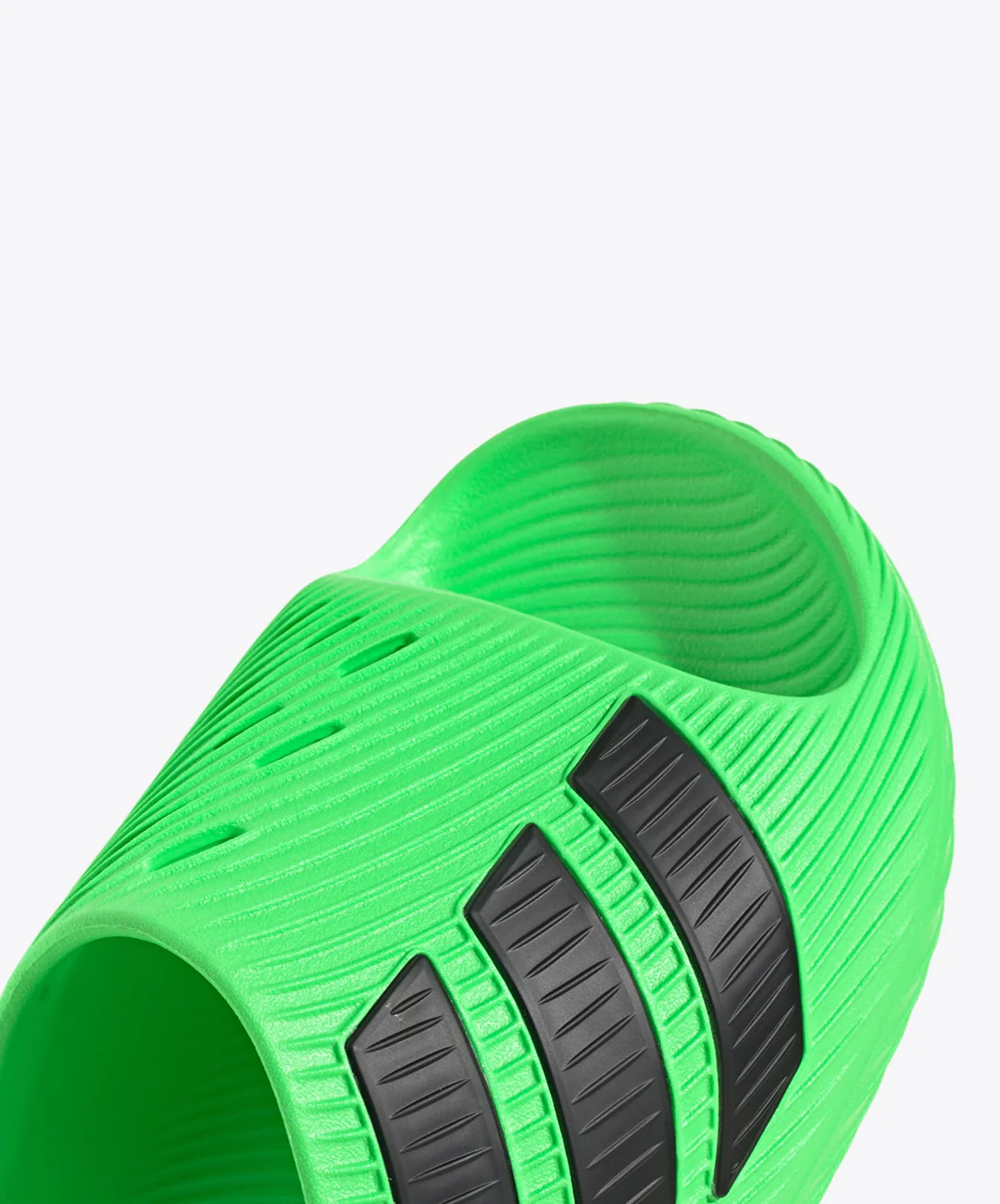 ADIDAS | PURECHILL SLIDES { SCREAMING GREEN/CORE BLACK - Image 7