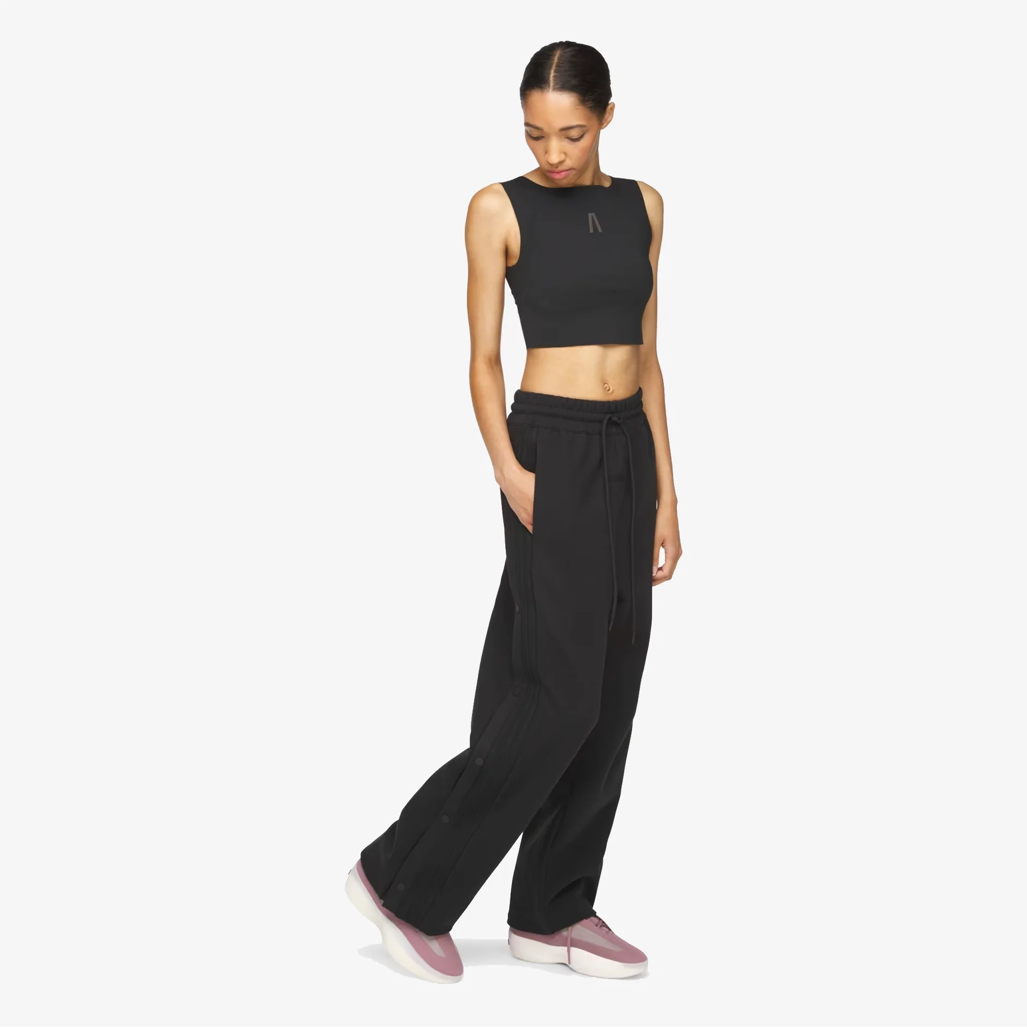 Adidas | FEAR OF GOD ATHLETICS SUEDE TEARAWAY PANT { BLACK - Image 5