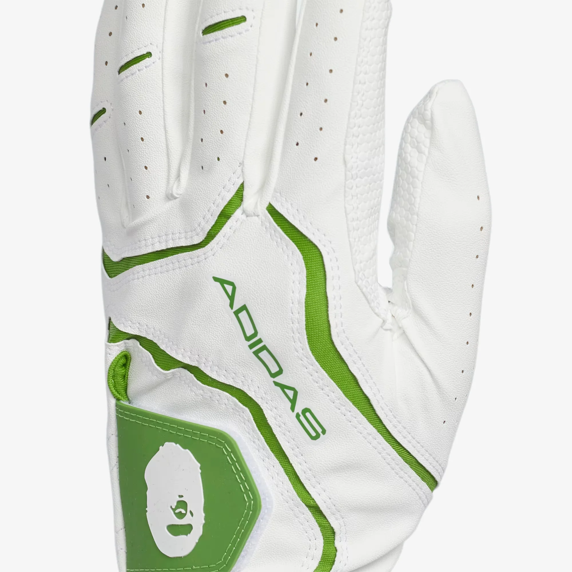 ADIDAS ORIGINALS |X BAPE GOLF GLOVES { WHITE - Image 3