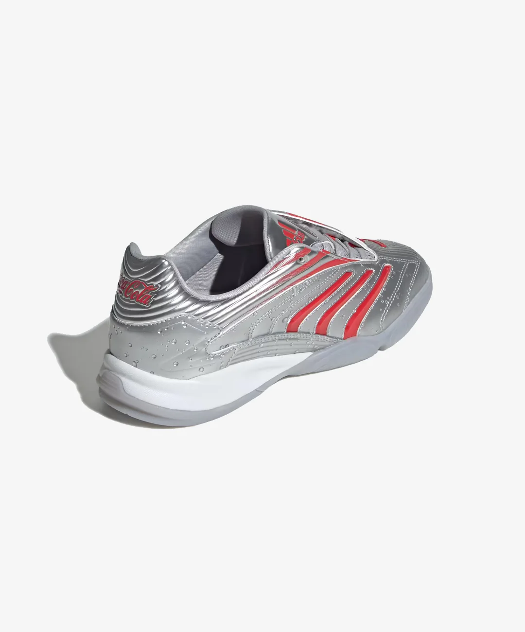 ADIDAS | x COCA-COLA PREDATOR SALA { SILVER METALLIC/NONE/GREY TWO - Image 4