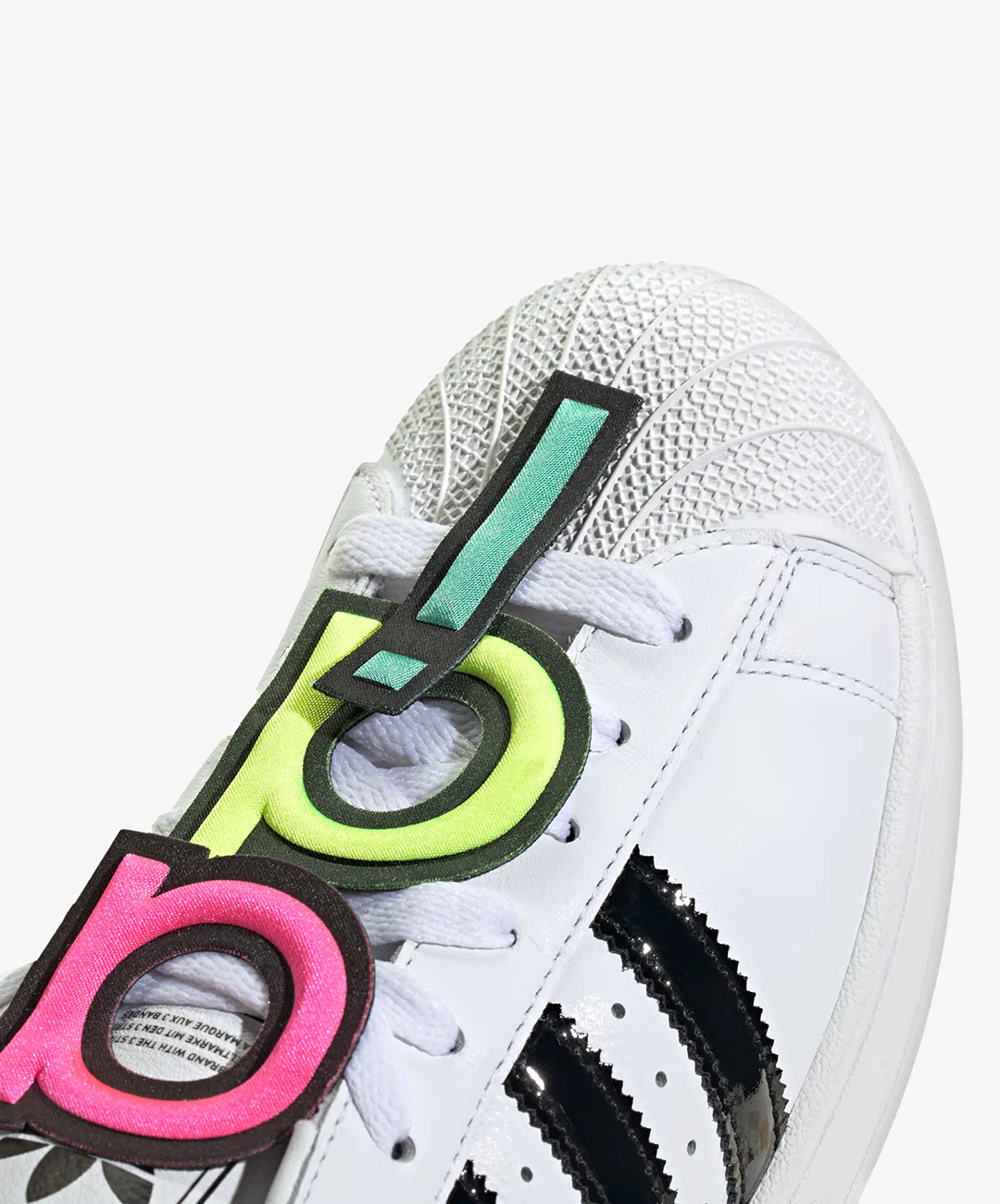 Adidas | x JEREMY SCOTT SUPERSTAR II { CLOUD WHITE/CORE BLACK - Image 6