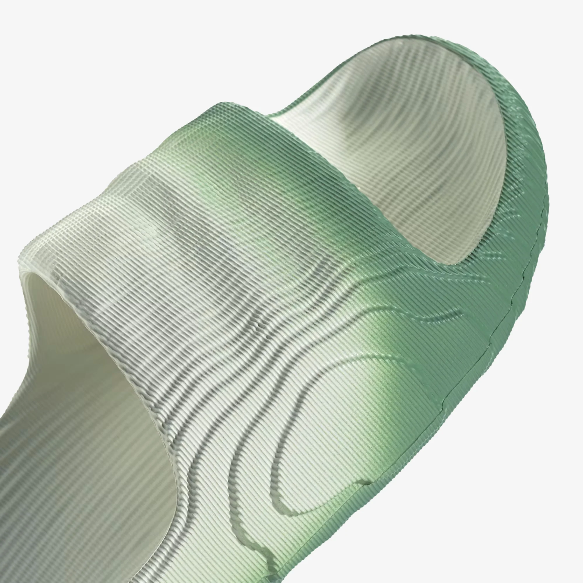 Adidas Originals | ADILETTE 22  { IVORY/PRELOVED GREEN/CORE BLACK - Image 4