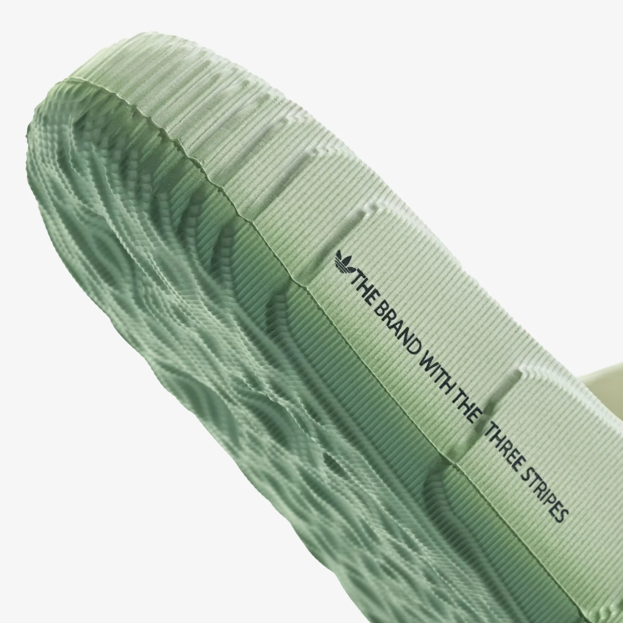 Adidas Originals | ADILETTE 22  { IVORY/PRELOVED GREEN/CORE BLACK - Image 5