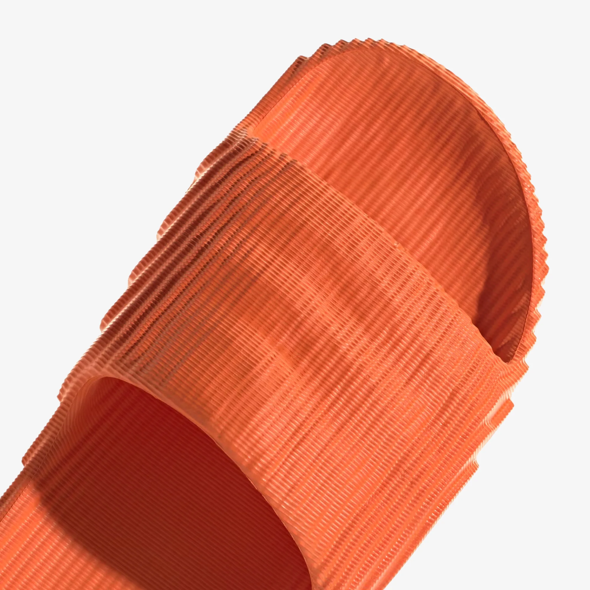 Adidas Originals | ADILETTE 22 { ORANGE/ORANGE - Image 4