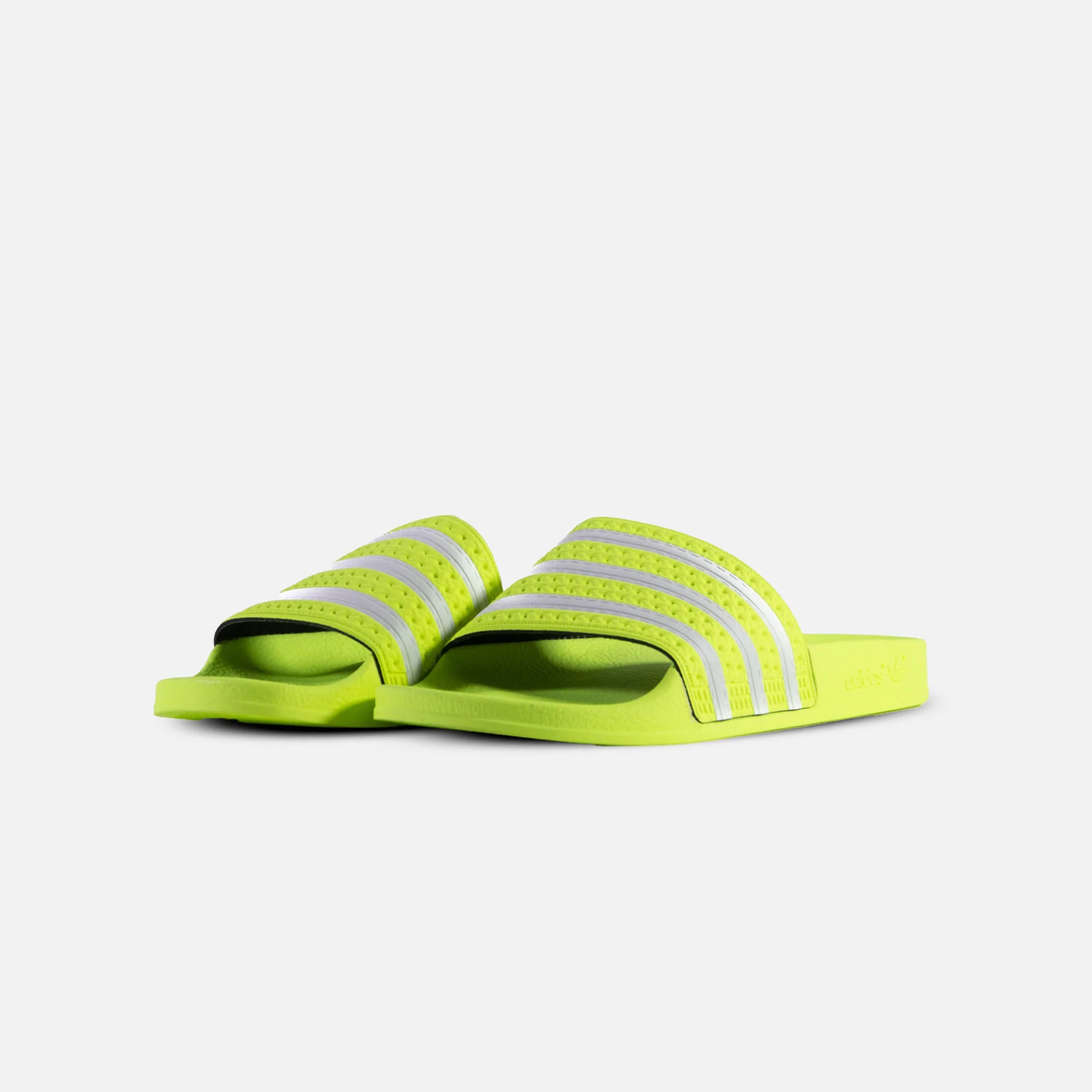 Adidas Originals | ADILETTE NEON YELLOW - Image 2
