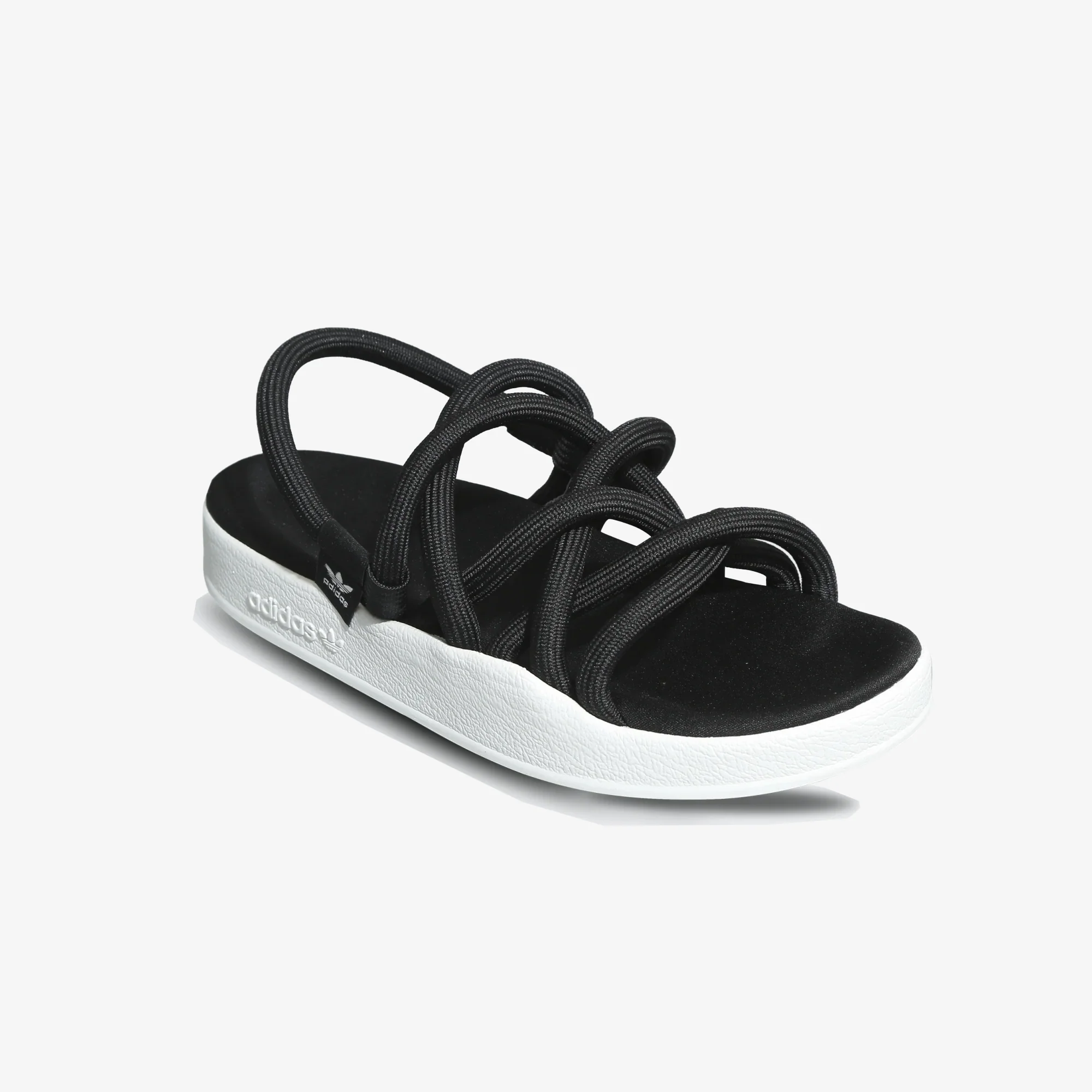Adidas Originals | ADILETTE NODA SANDALS { BLACK/WHITE - Image 2