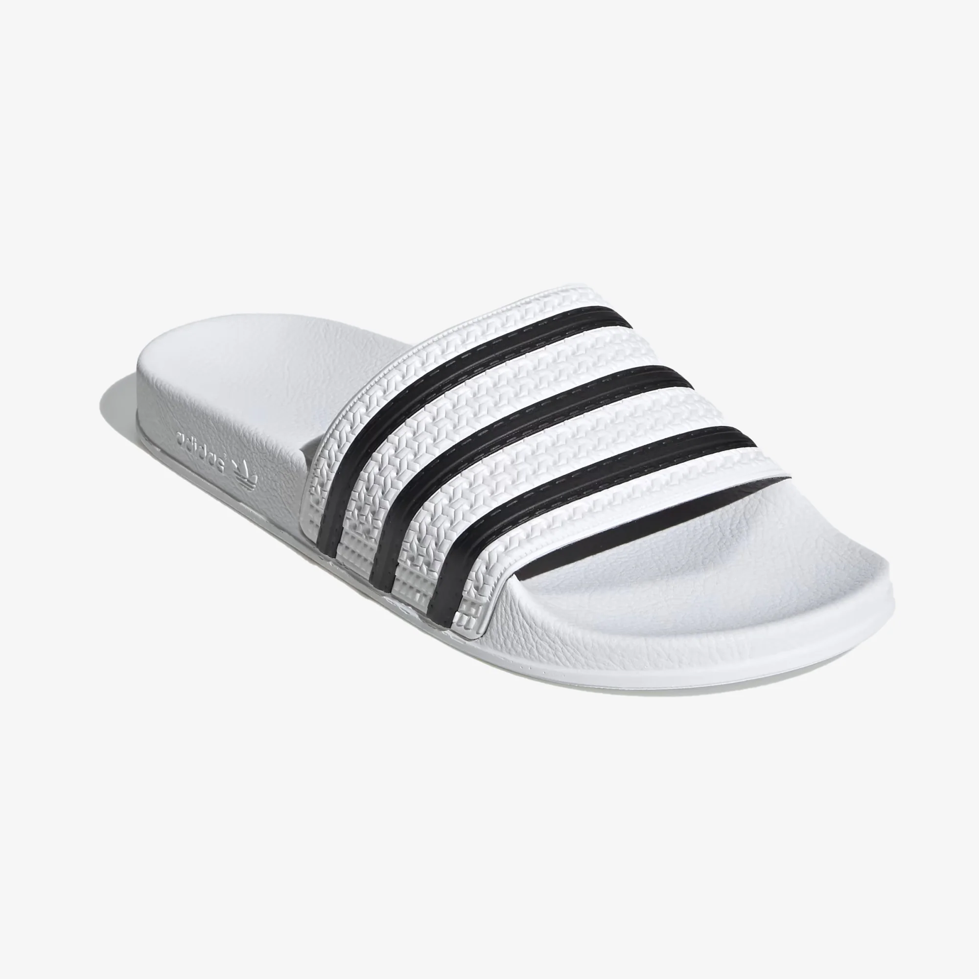 Adidas | ADILETTE  { WHITE - Image 2