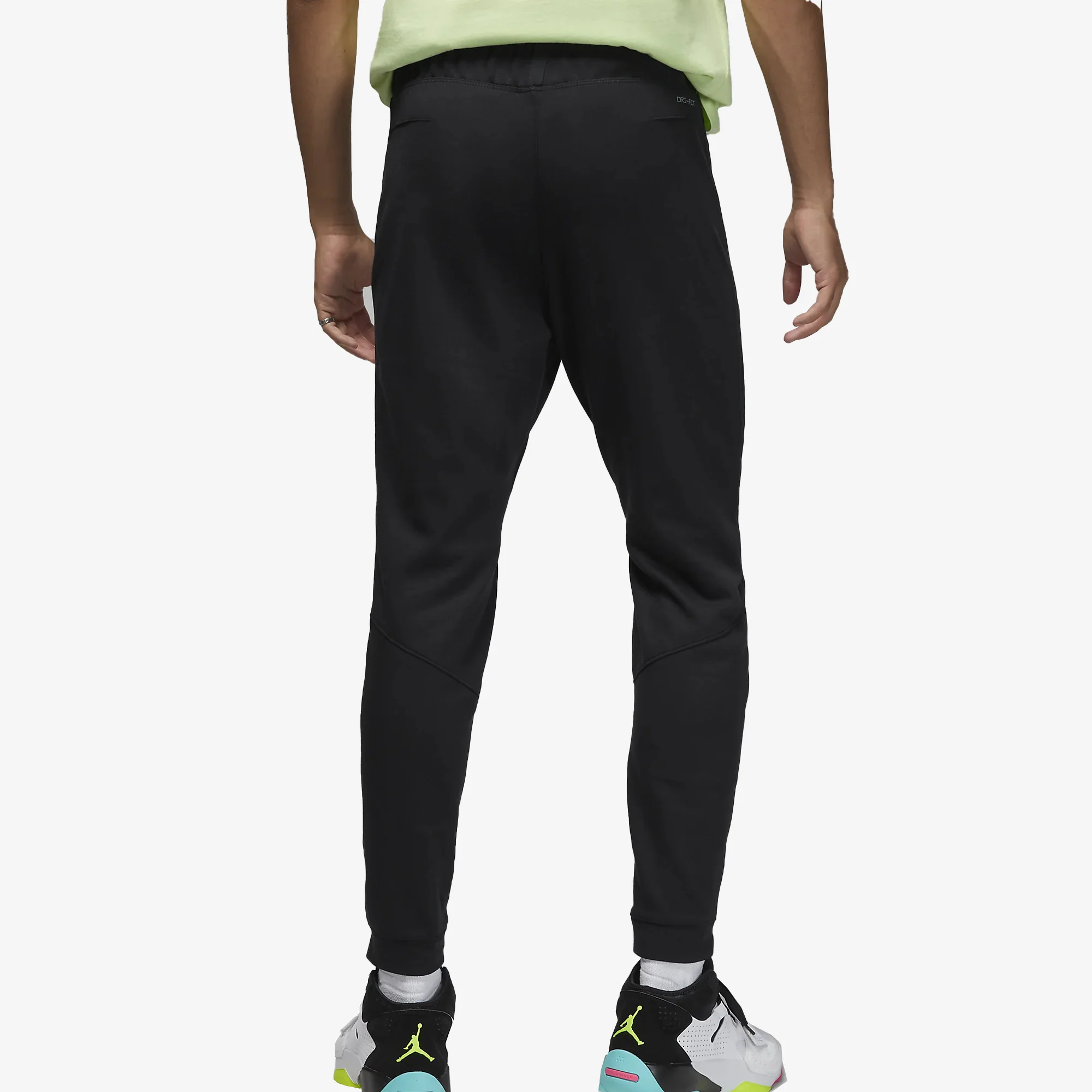 Nike | AIR FLEECE PANTS  { BLACK/BLACK - Image 2