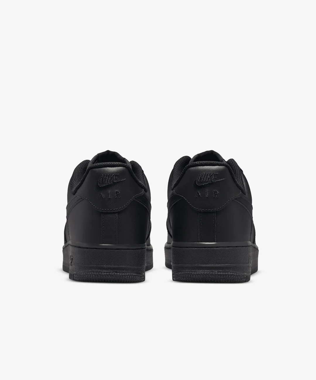 Nike | AIR FORCE 1 '07 { BLACK/BLACK/BLACK - Image 4