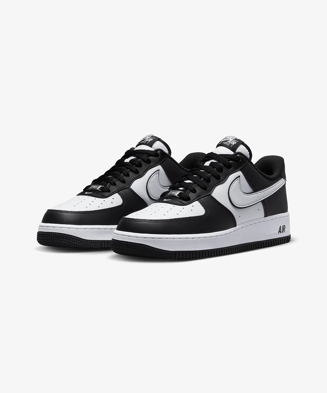 Nike | AIR FORCE 1 '07 { BLACK/WHITE - Image 3