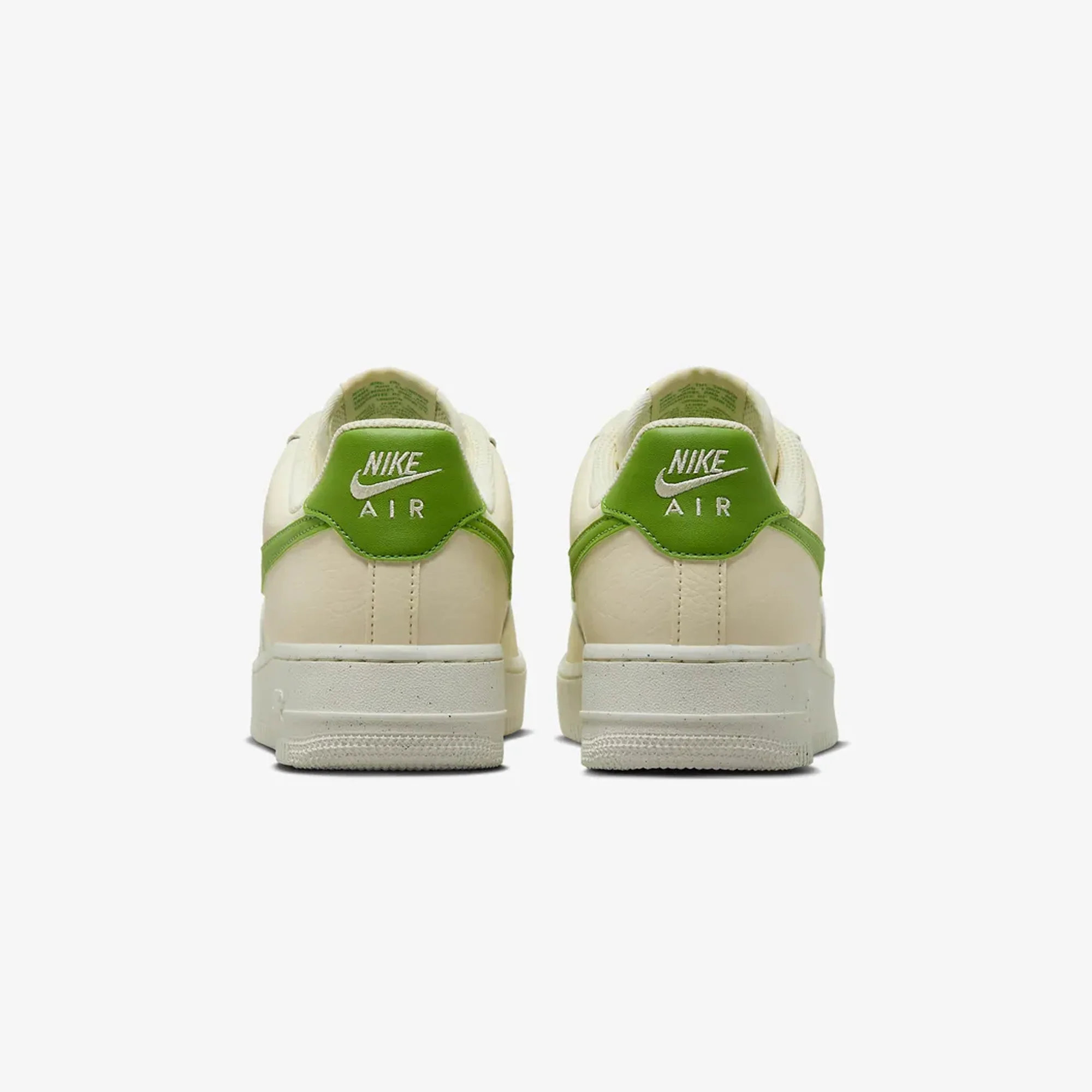 Nike | AIR FORCE 1 '07 { COCONUT MILK/CHLOROPHYLL-SAIL-VOLT - Image 3