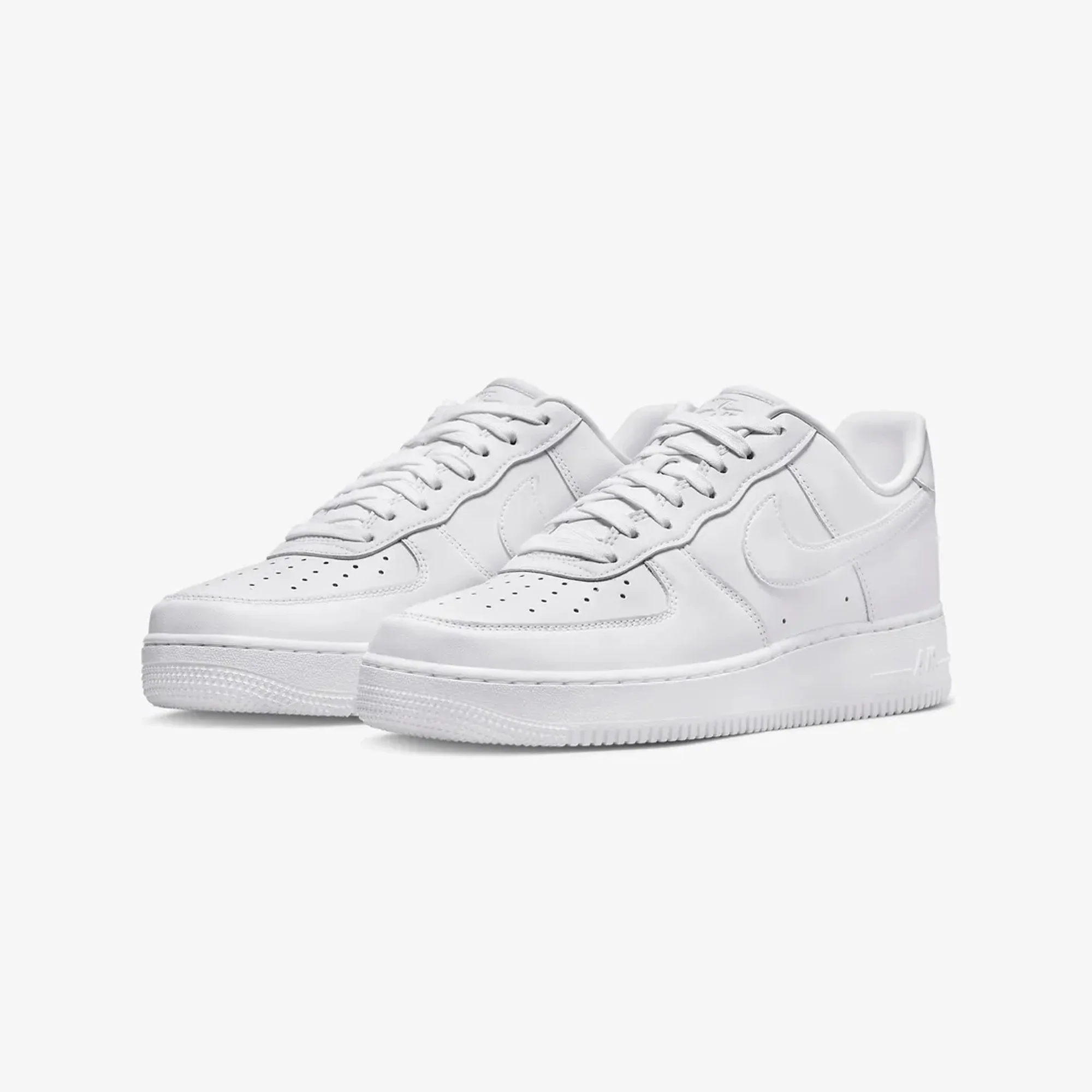 Nike | AIR FORCE 1 '07 FRESH { WHITE/WHITE-WHITE - Image 2