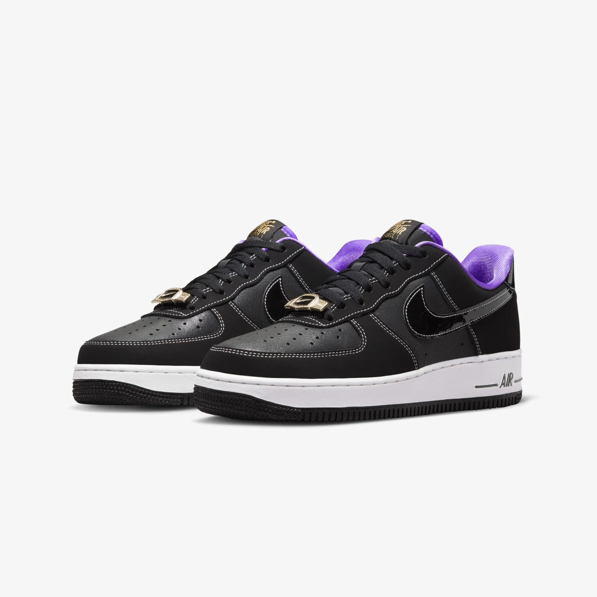 Nike | AIR FORCE 1 '07 LV8 { BLACK - Image 2