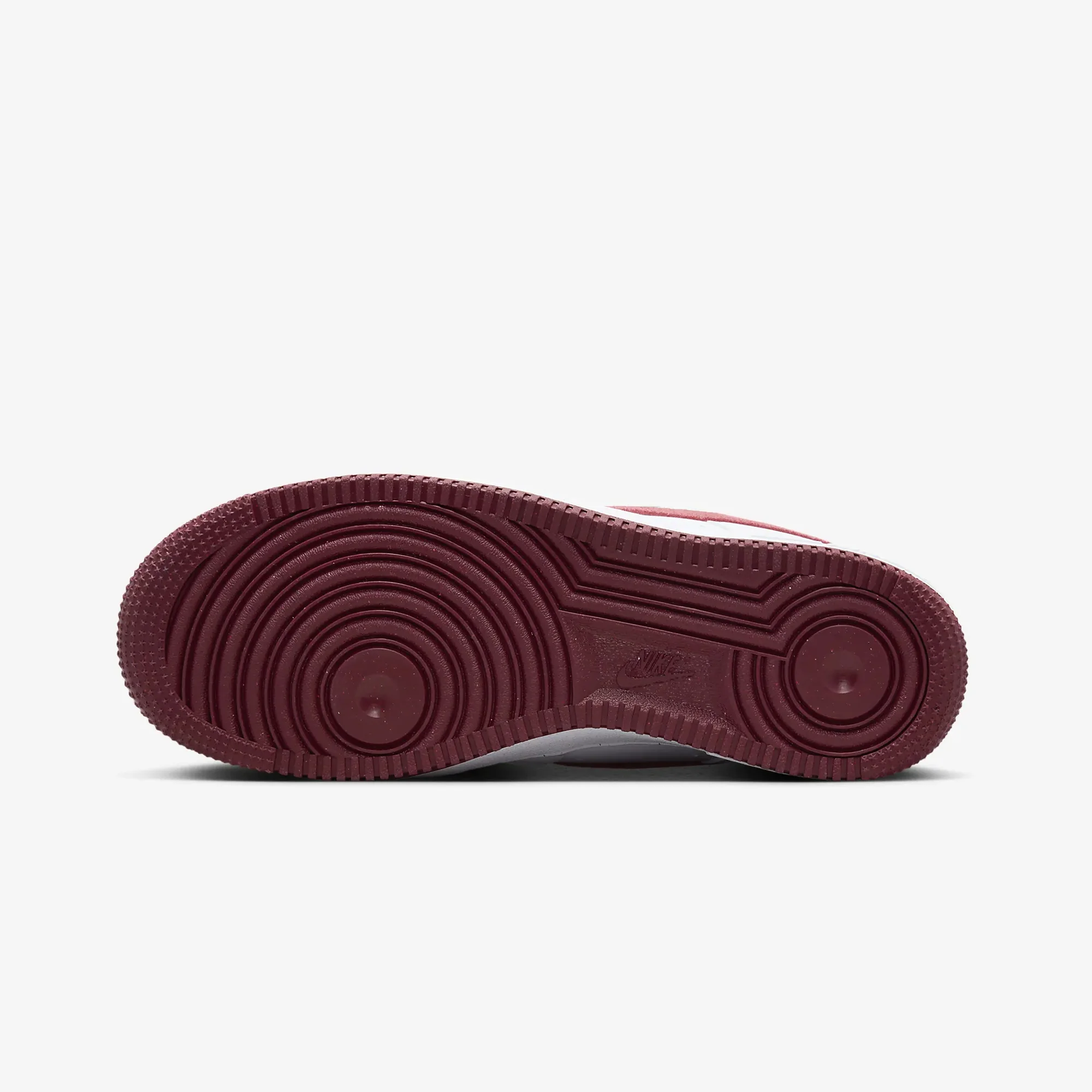 Nike | AIR FORCE 1 '07 { WHITE/ADOBE-TEAM RED-DRAGON RED - Image 6