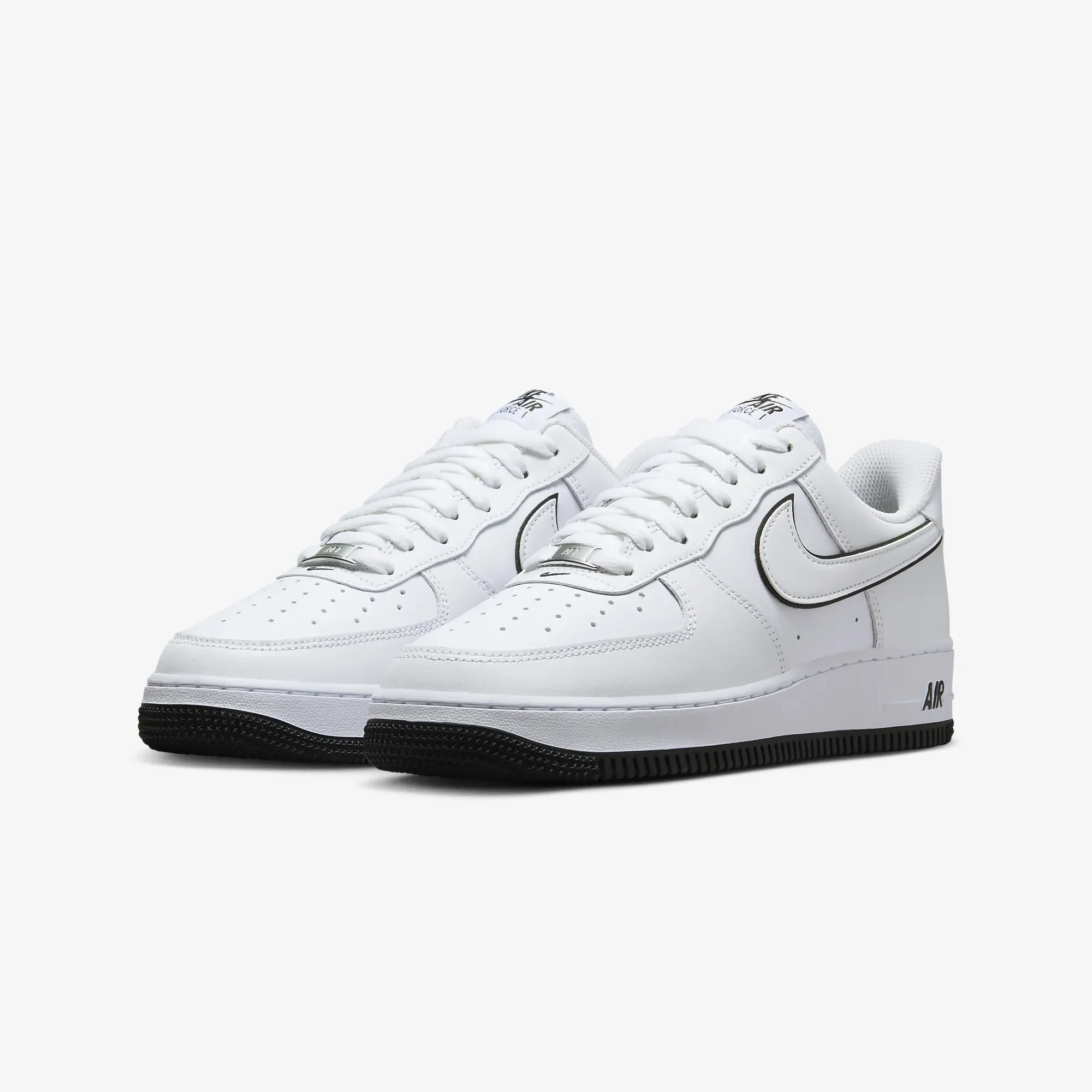 Nike | AIR FORCE 1 '07 { WHITE/BLACK-WHITE - Image 2