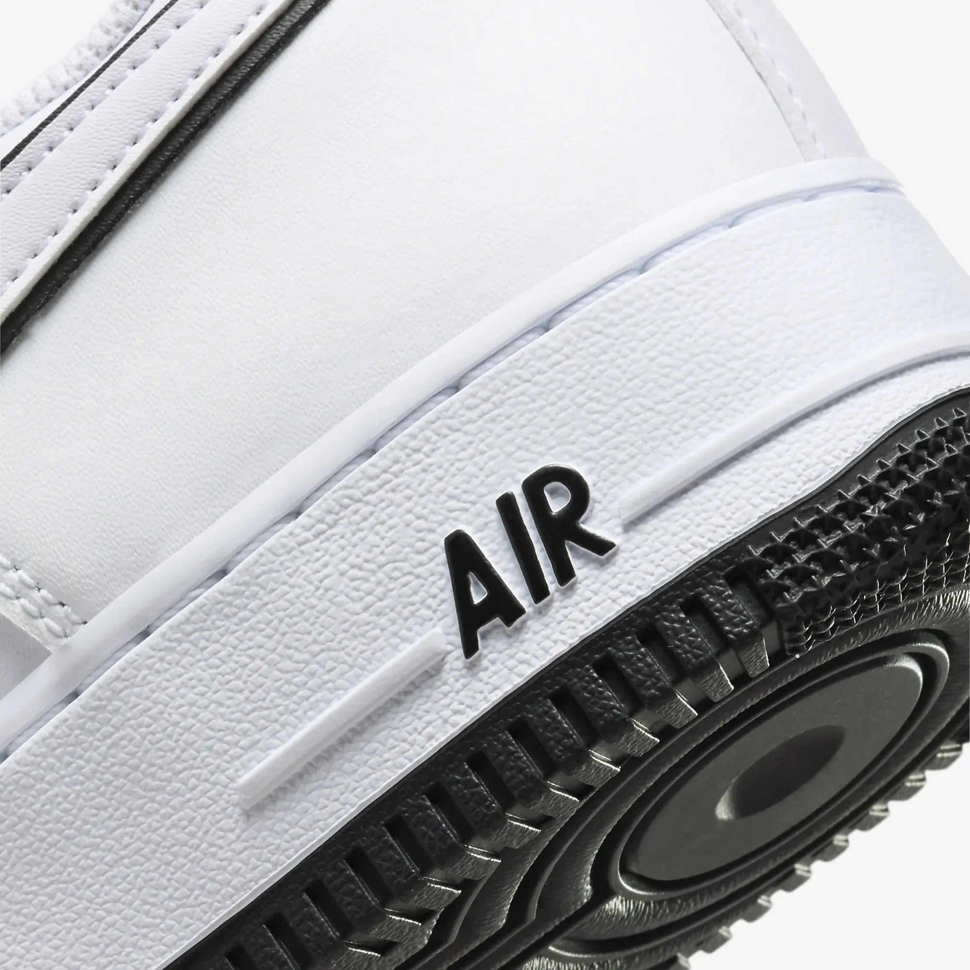 Nike | AIR FORCE 1 '07 { WHITE/BLACK-WHITE - Image 5