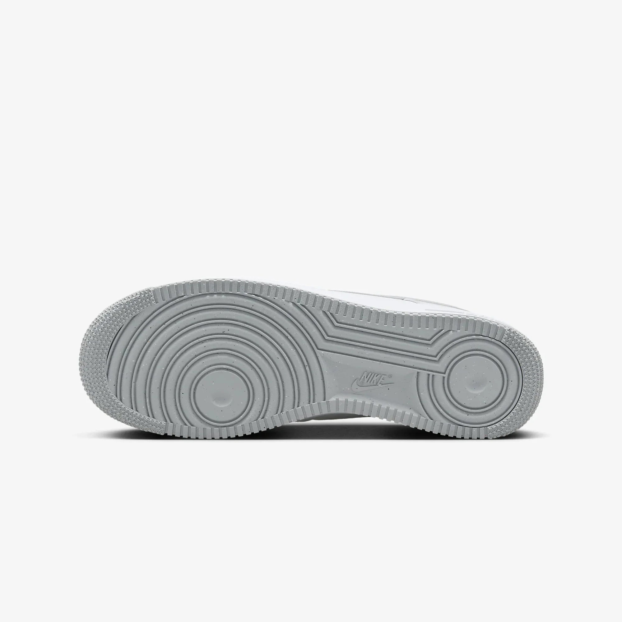 Nike | AIR FORCE 1 '07 { WHITE/LT SMOKE GREY-WHITE - Image 6