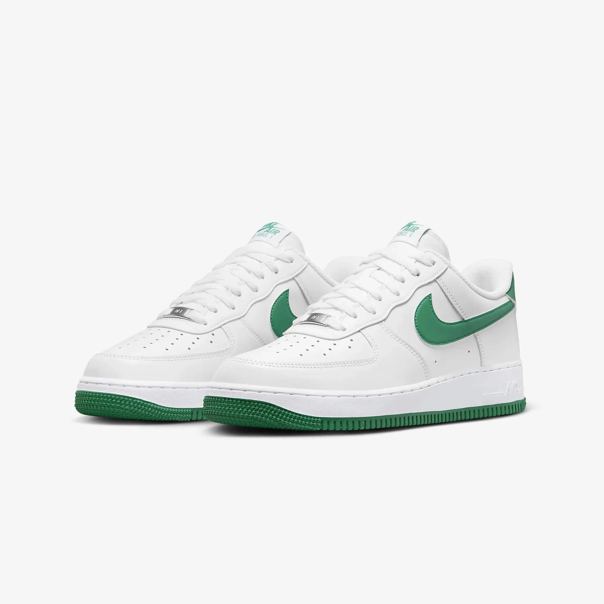 Nike | AIR FORCE 1 '07 { WHITE/MALACHITE-WHITE - Image 2