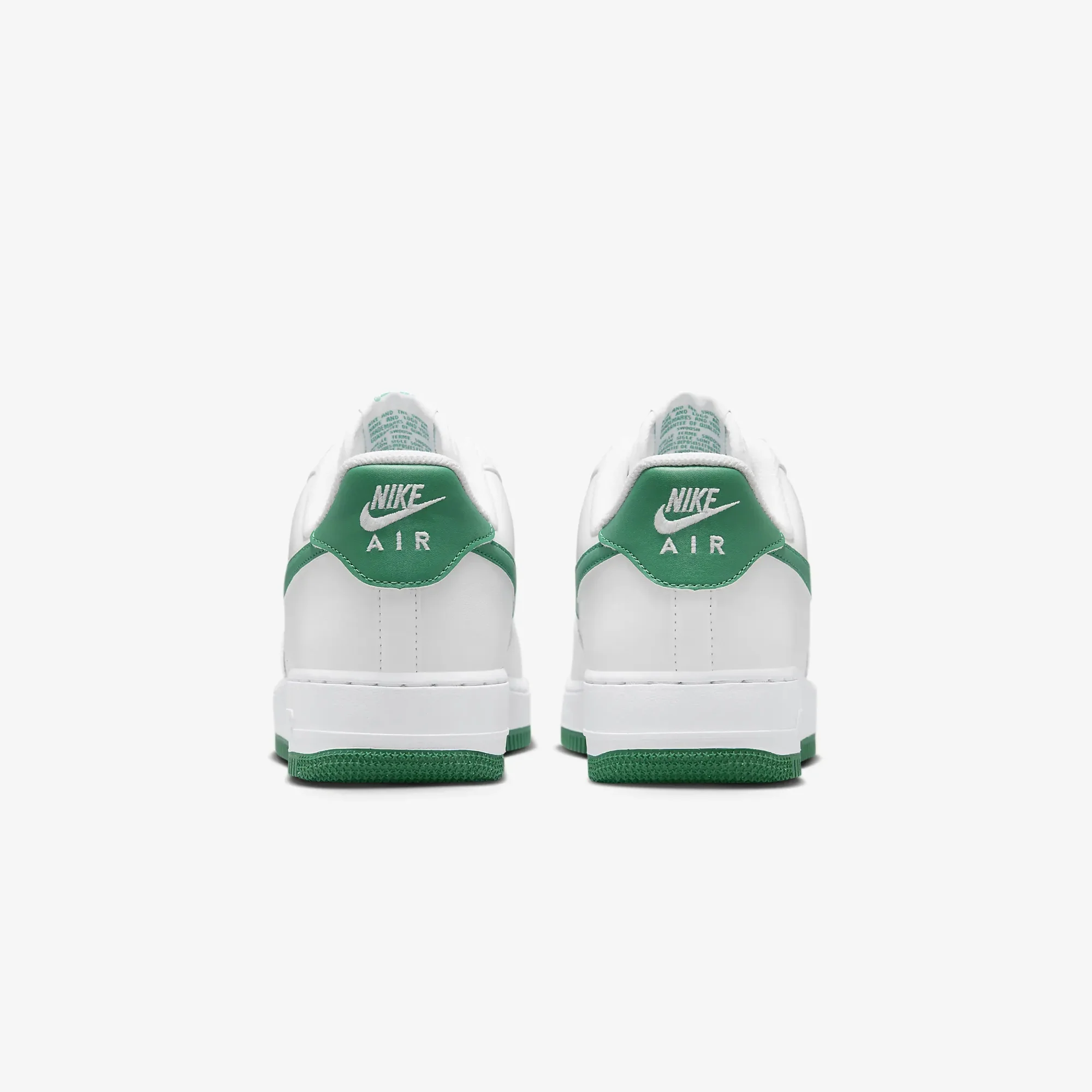 Nike | AIR FORCE 1 '07 { WHITE/MALACHITE-WHITE - Image 3
