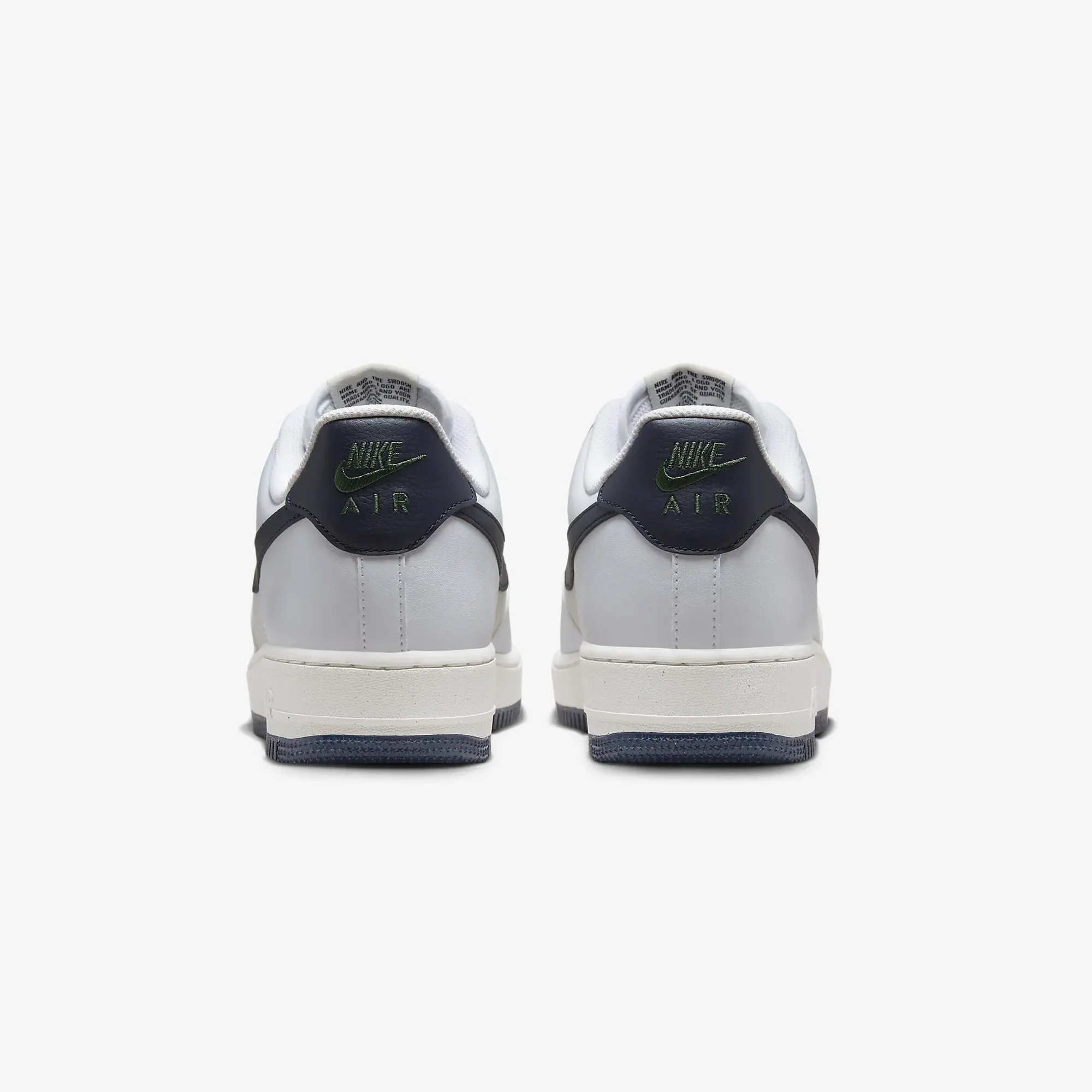 Nike | AIR FORCE 1 '07 { WHITE/OBSIDIAN-FIR-PHANTOM - Image 3